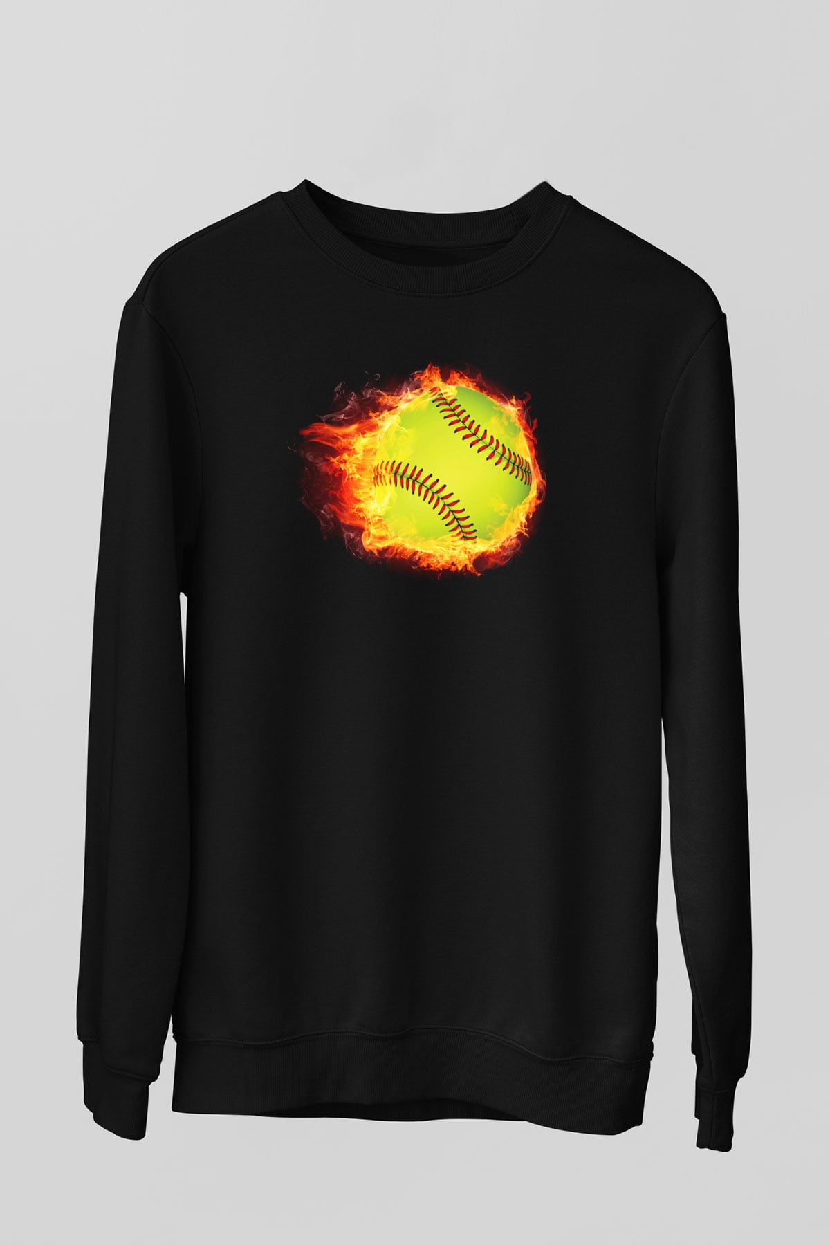 Tenis Siyah Unisex Sweatshirt