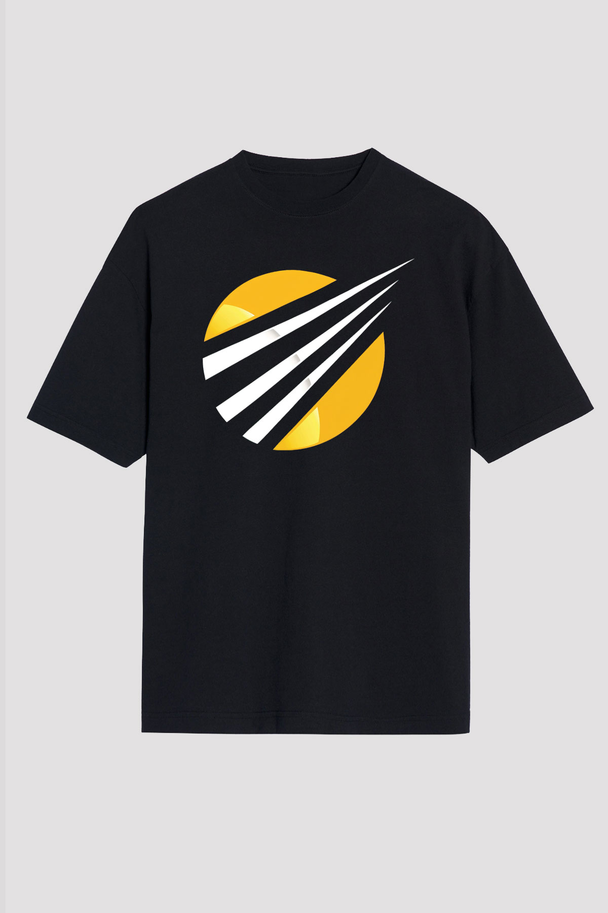 Tenis Siyah Oversize Tişört Oversize T-shirt - TişörtFabrikası