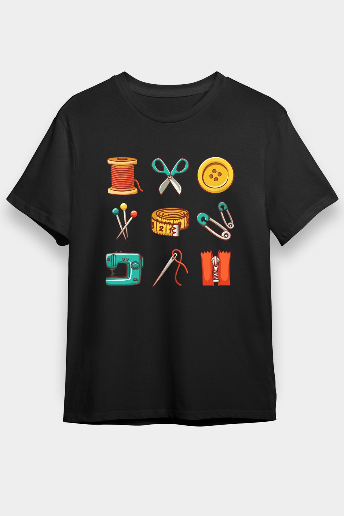 Terzi Siyah Unisex Tişört T-Shirt - TişörtFabrikası
