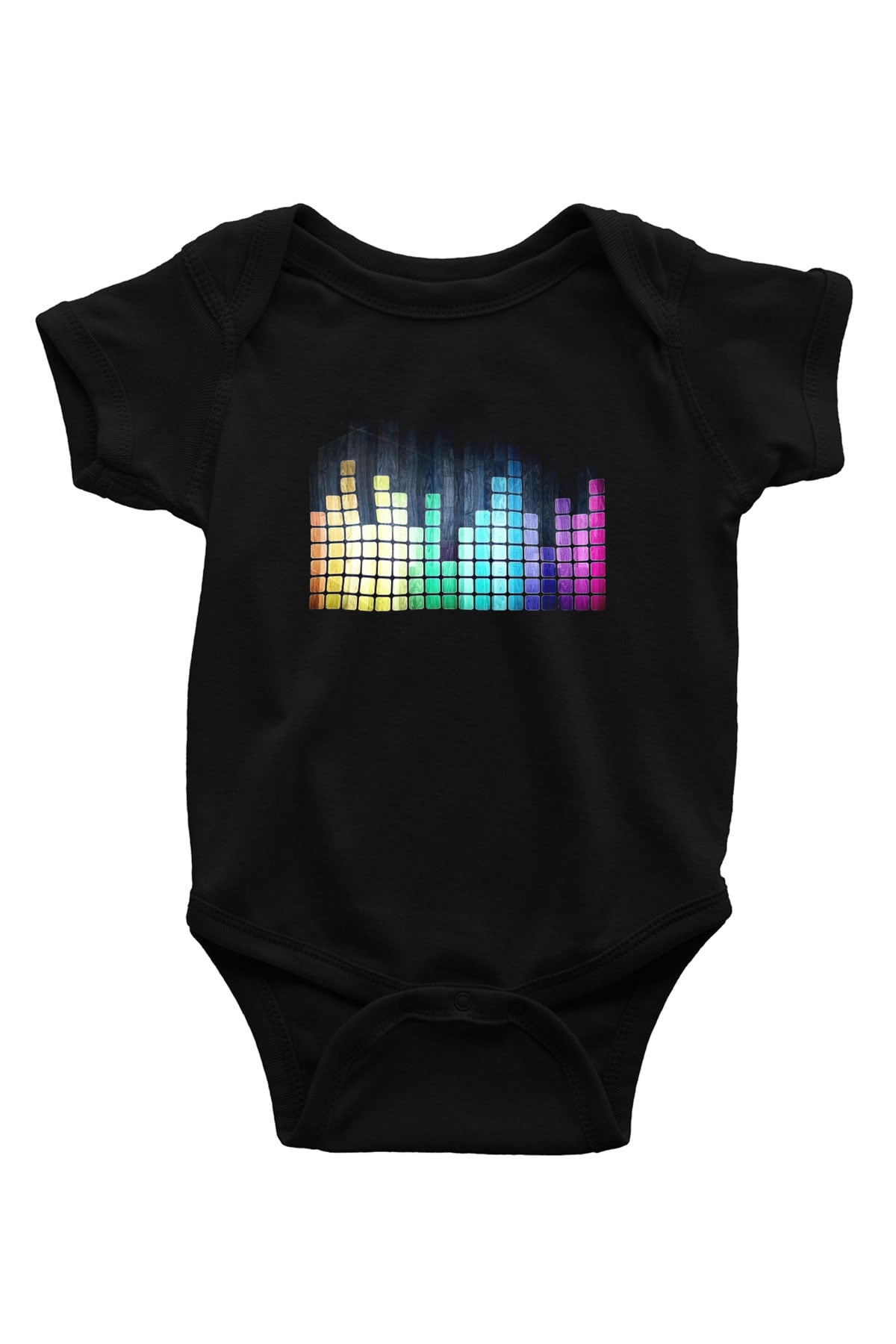 Tetris Siyah Bebek Body - Zıbın