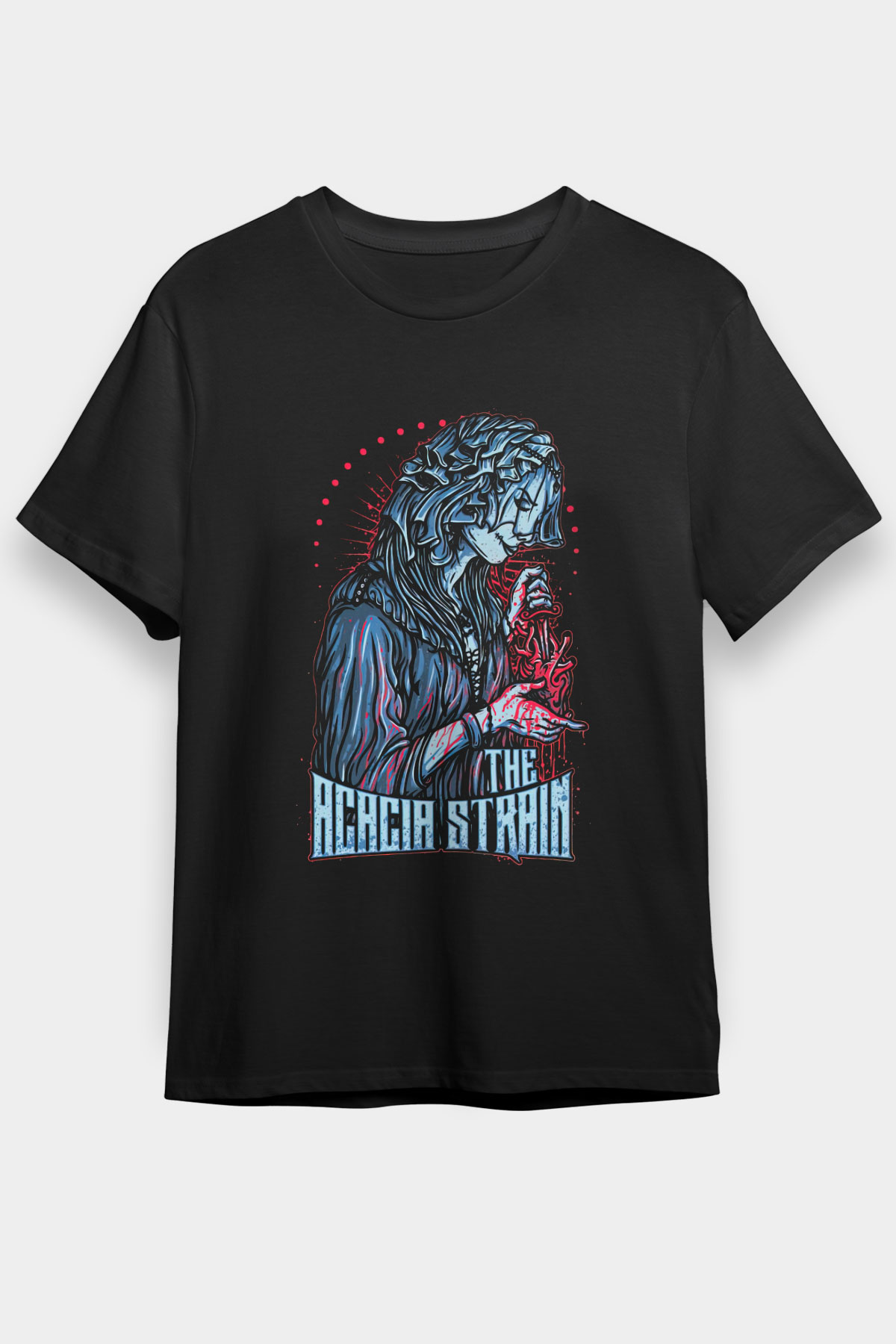 The Acacia Strain Siyah Unisex Tişört T-Shirt - TişörtFabrikası