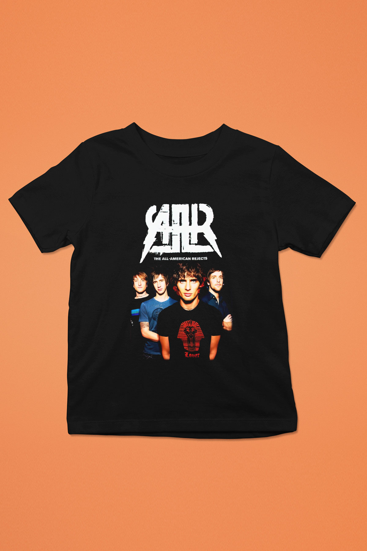 The All-American Rejects Baskılı Siyah Unisex Çocuk Tişört