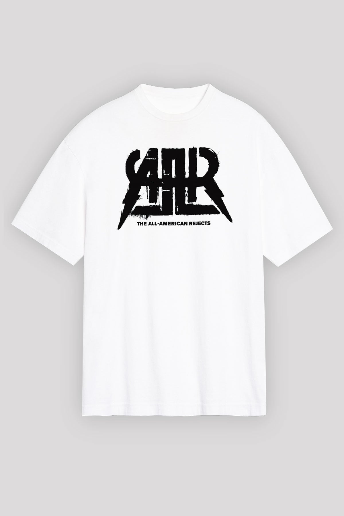 The All-American Rejects Beyaz Unisex Oversize Tişört T-Shirt