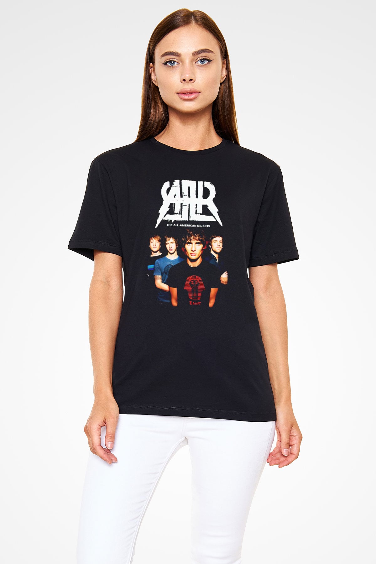 The All-American Rejects Siyah Unisex Tişört T-Shirt - TişörtFabrikası