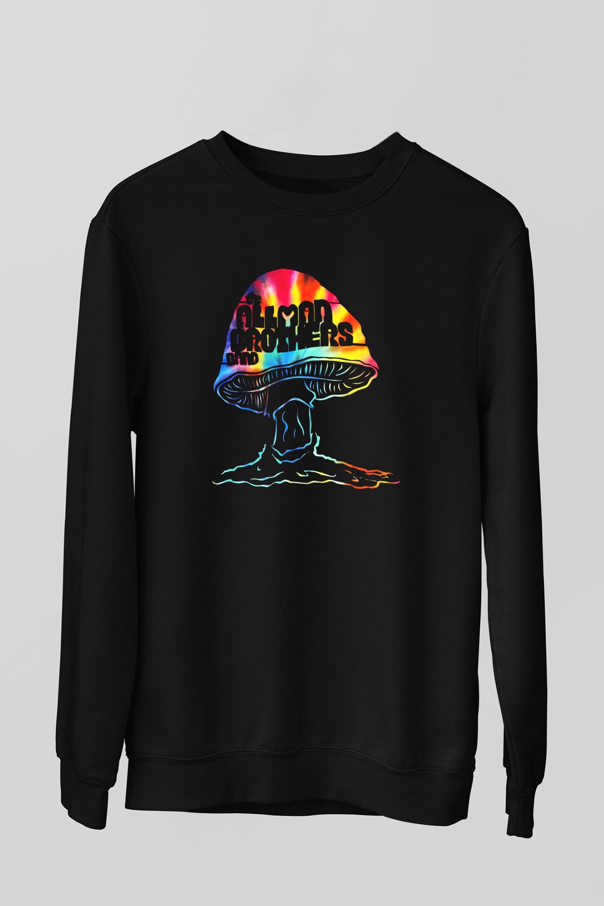 The Allman Brothers Band Siyah Unisex Sweatshirt