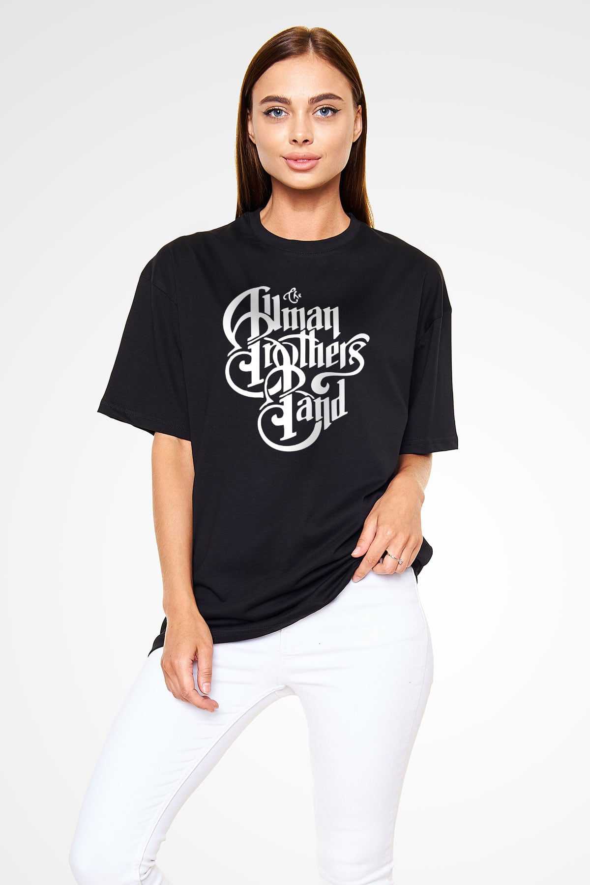 The Allman Brothers Band Siyah Unisex Oversize Tişört T-Shirt
