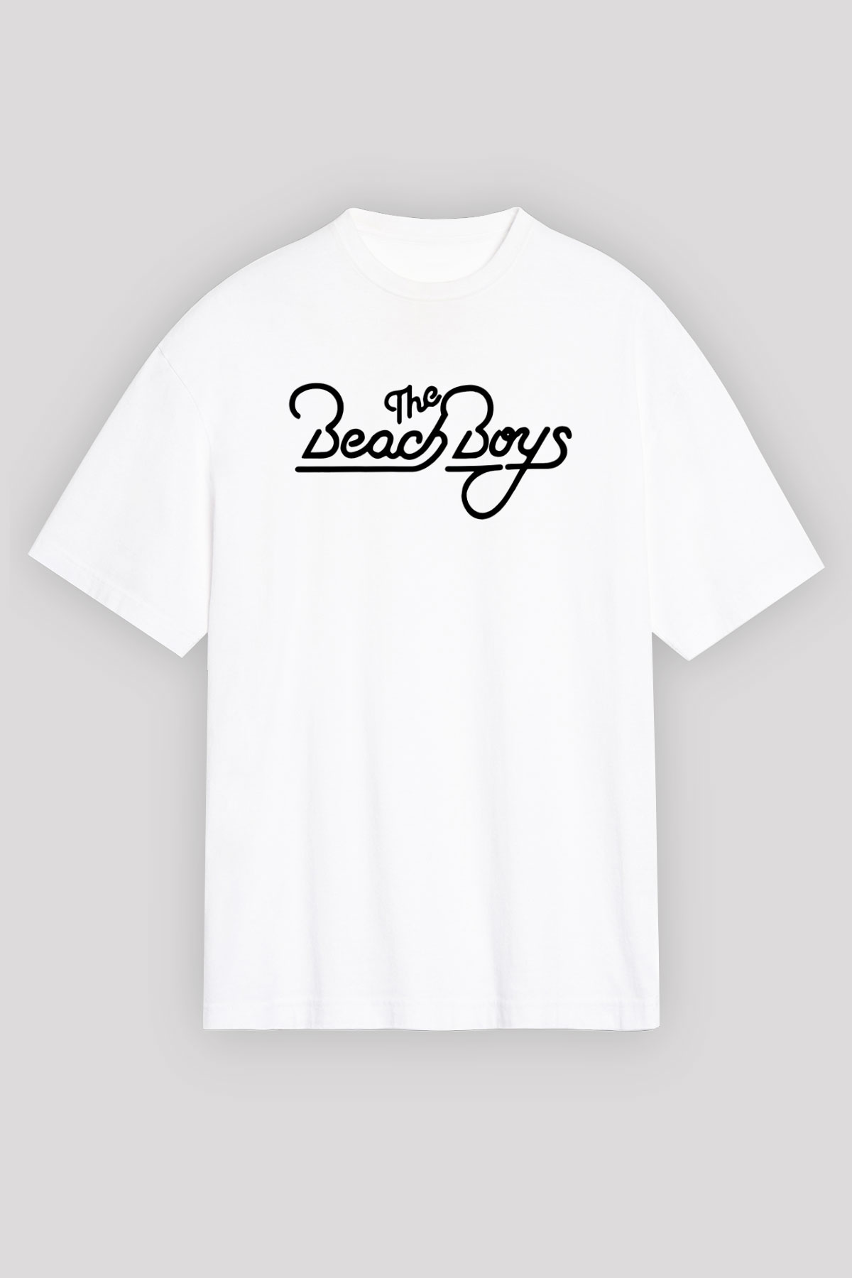 The Beach Boys Beyaz Unisex Oversize Tişört T-Shirt