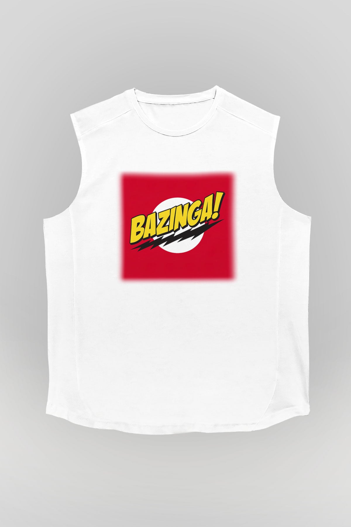 The Big Bang Theory Beyaz Unisex Kolsuz Tişört