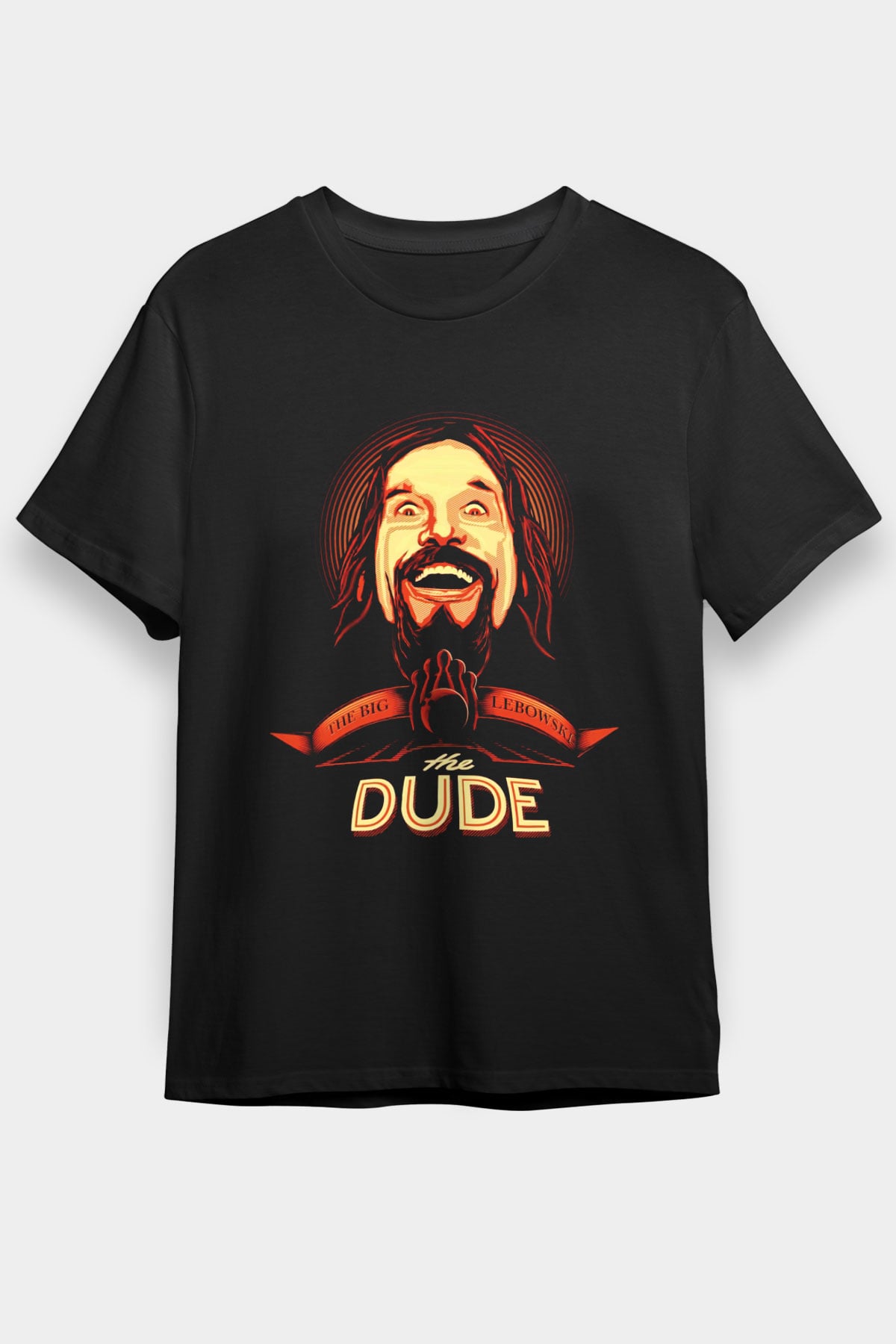 The Big Lebowski Büyük Lebowski Siyah Unisex Tişört