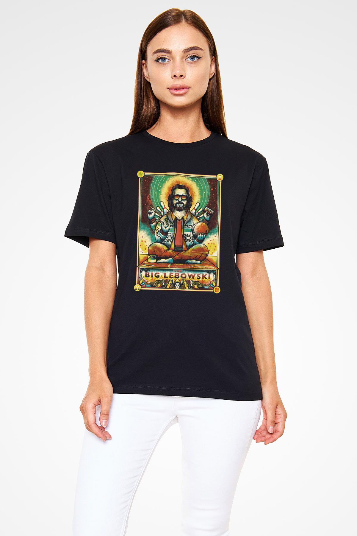 The Big Lebowski Büyük Lebowski Siyah Unisex Tişört