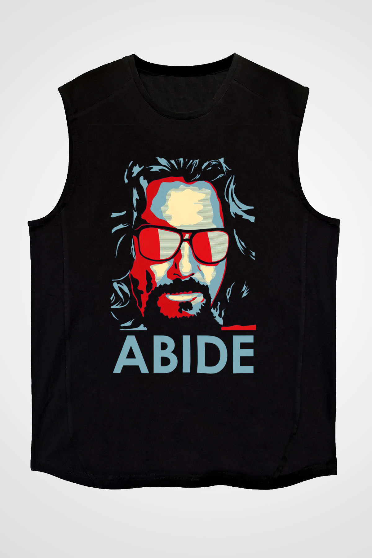 The Big Lebowski Büyük Lebowski Siyah Unisex Kolsuz Tişört