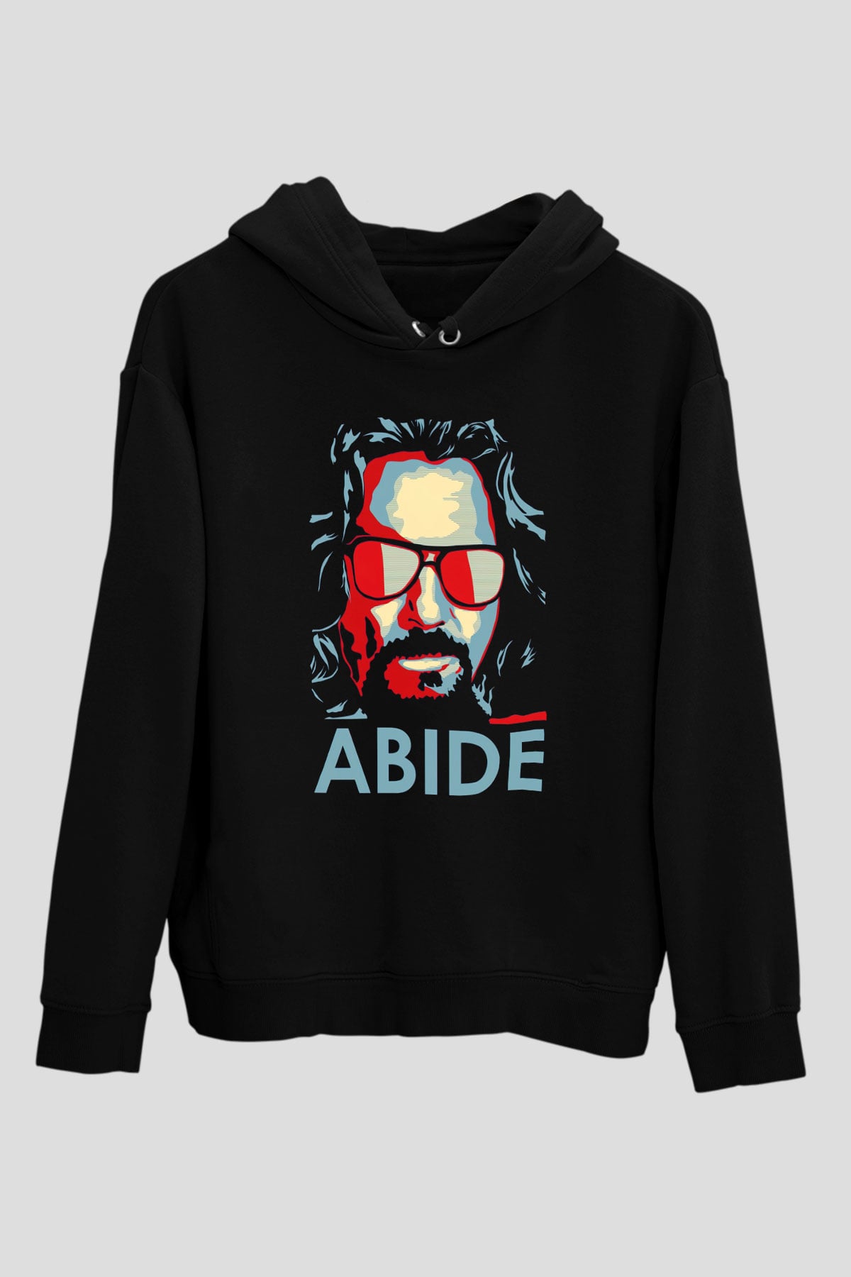 The Big Lebowski Büyük Lebowski Siyah Unisex Kapüşonlu Sweatshirt