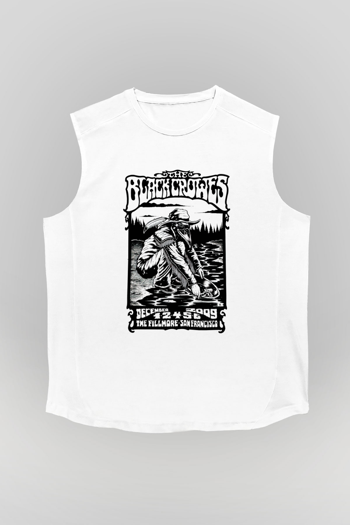 The Black Crowes Beyaz Unisex Kolsuz Tişört