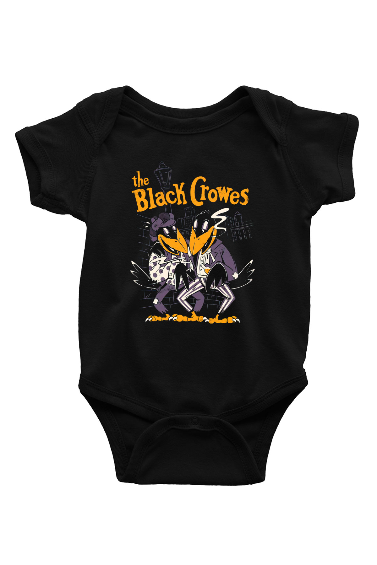 The Black Crowes Siyah Bebek Body - Zıbın