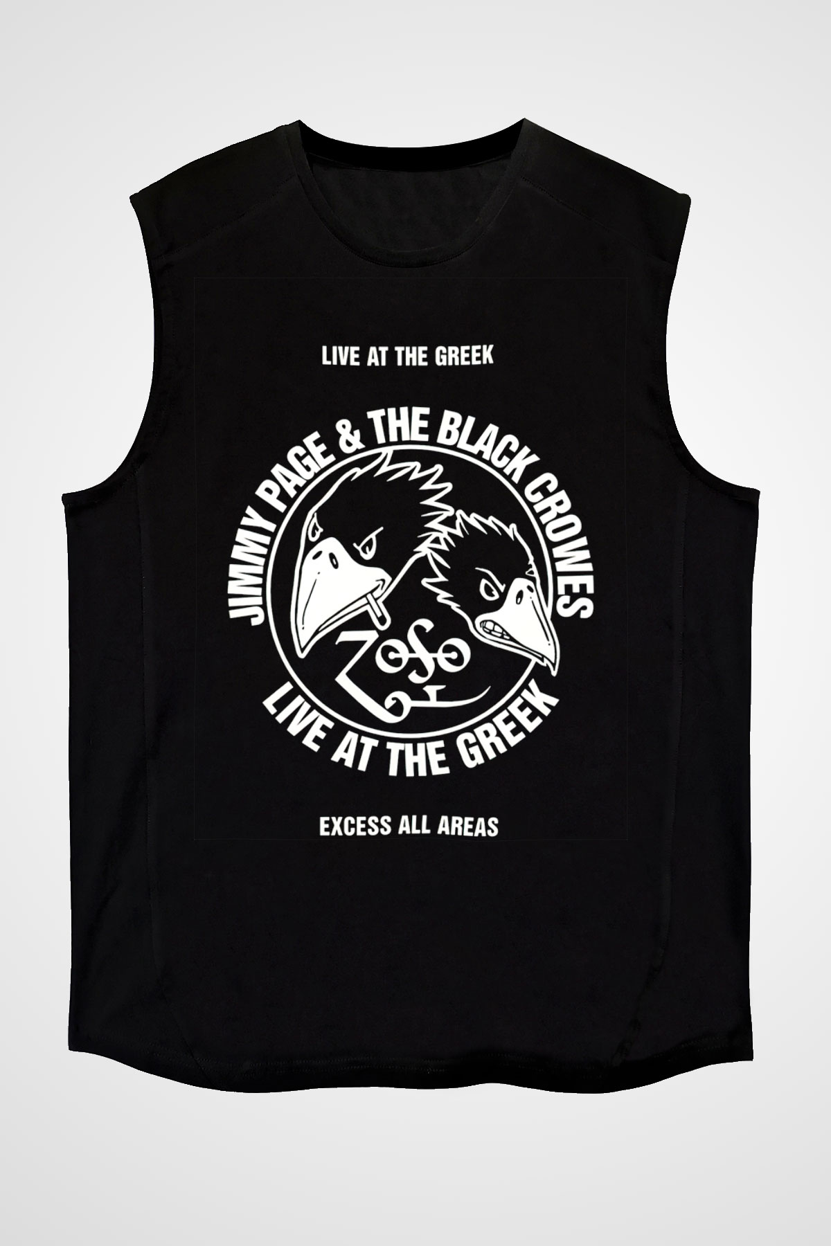 The Black Crowes Siyah Unisex Kolsuz Tişört