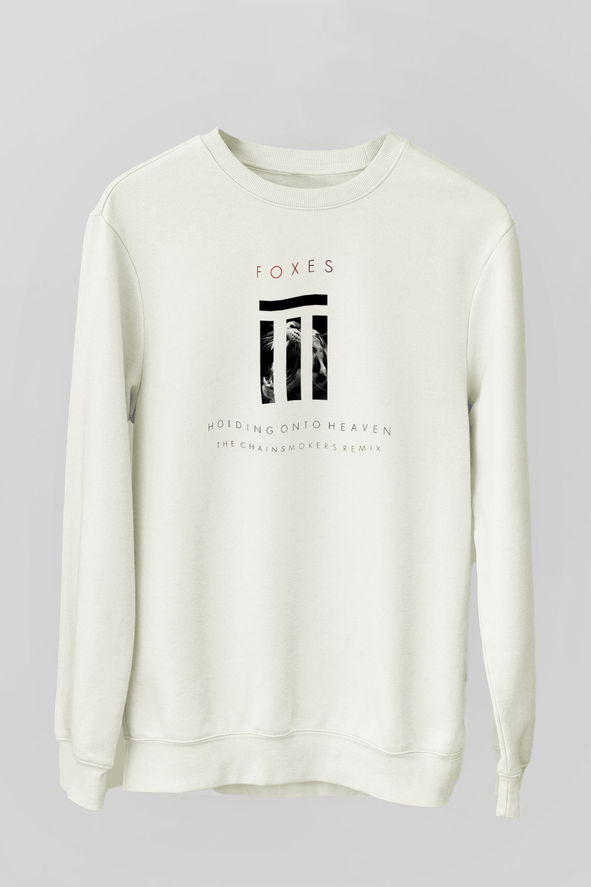 The Chainsmokers Beyaz Unisex Sweatshirt