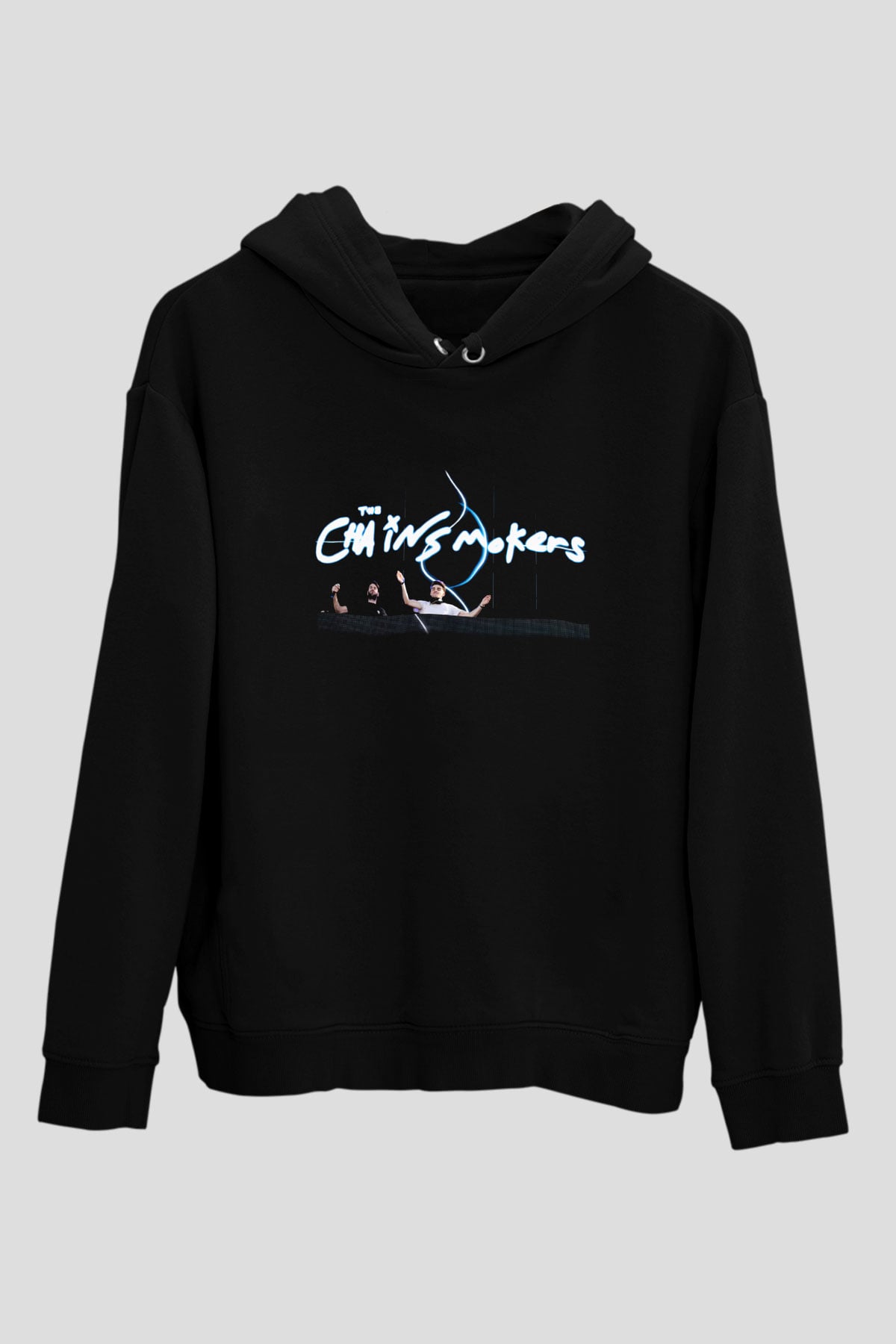The Chainsmokers Siyah Unisex Hoodie