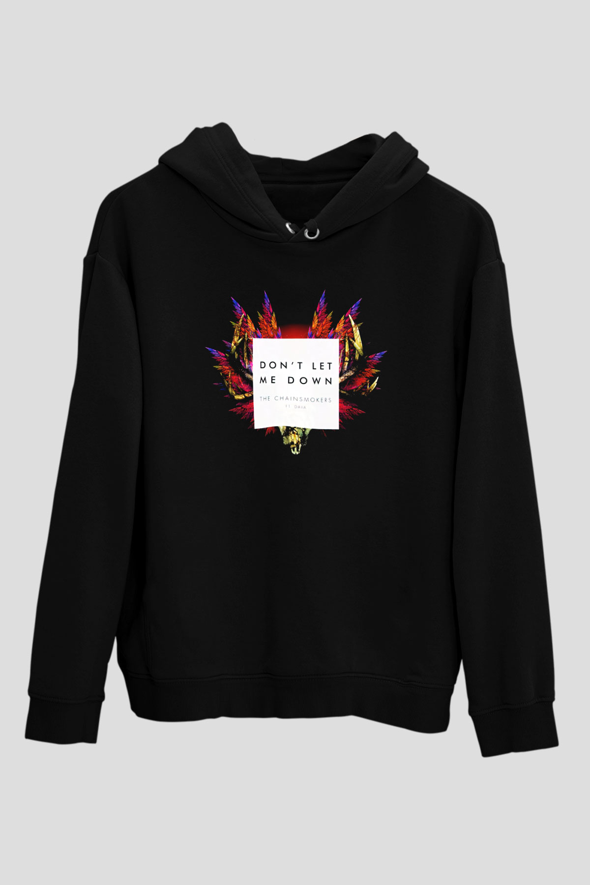The Chainsmokers Siyah Unisex Hoodie