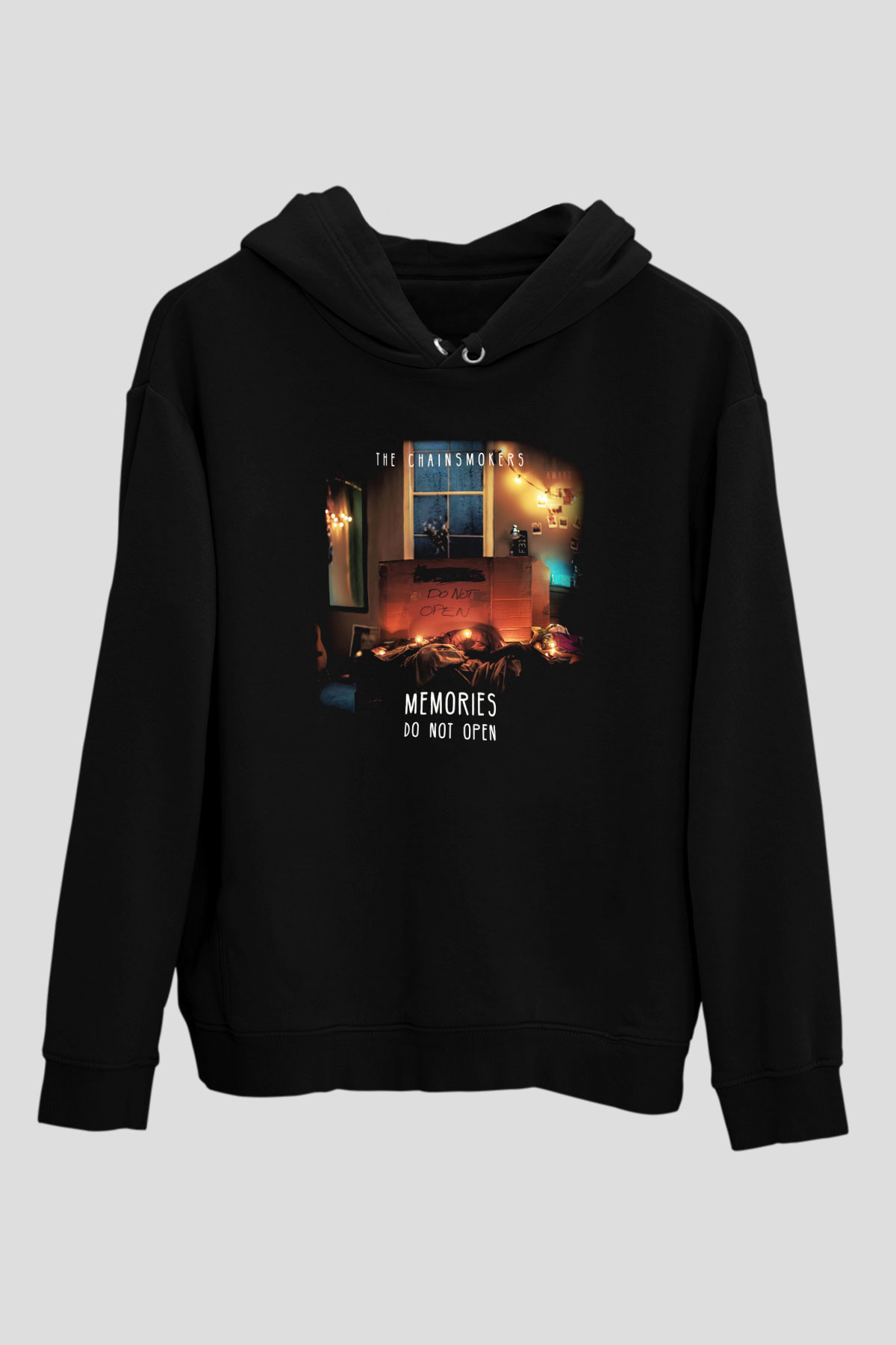 The Chainsmokers Siyah Unisex Hoodie
