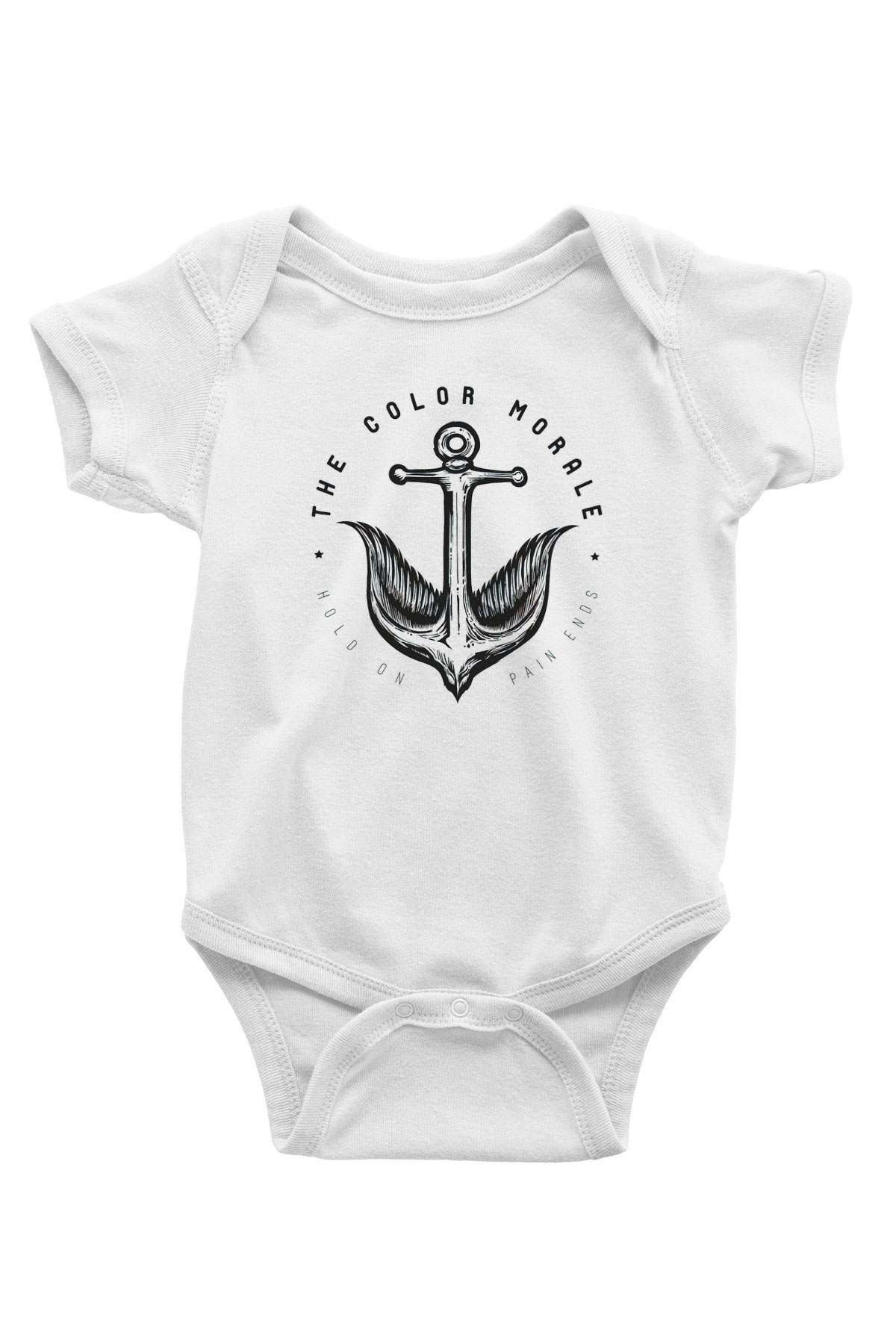 The Color Morale Beyaz Bebek Body - Zıbın