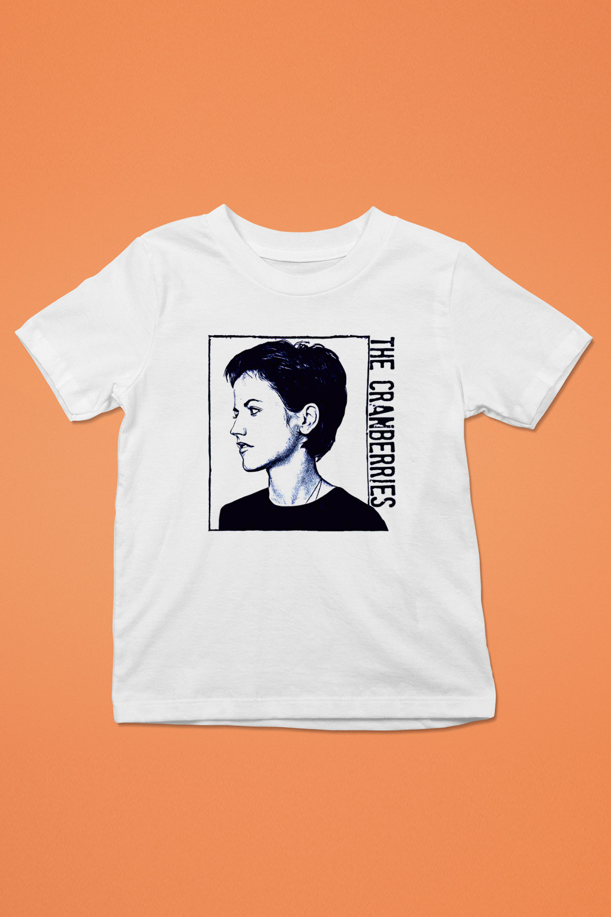 The Cranberries Baskılı Beyaz Unisex Beyaz Çocuk Tişört - Tshirt