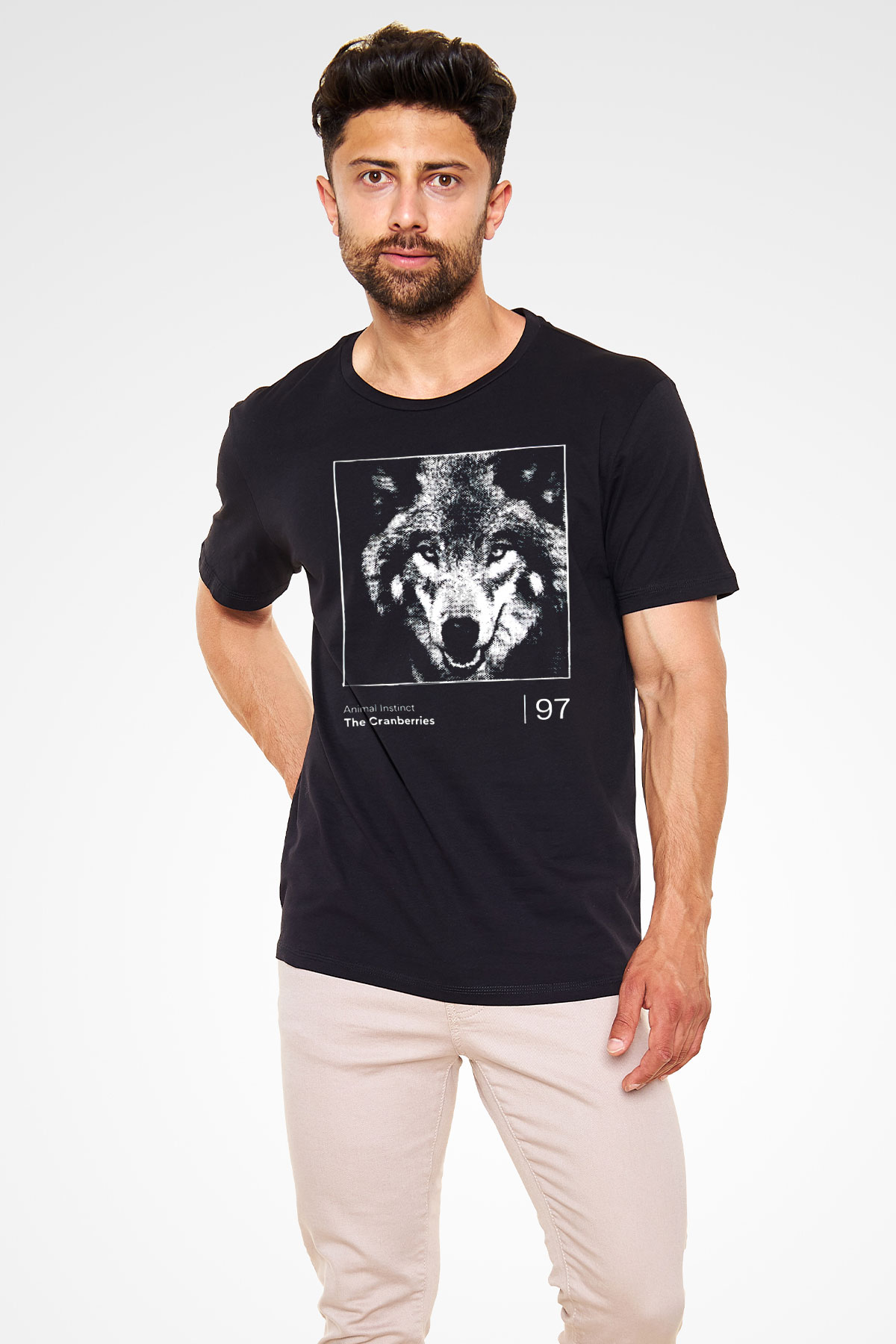 The Cranberries Baskılı Unisex Siyah Tişört - Tshirt