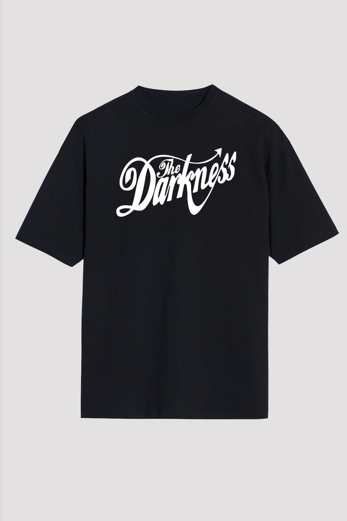 The Darkness Siyah Unisex Oversize Tişört T-Shirt
