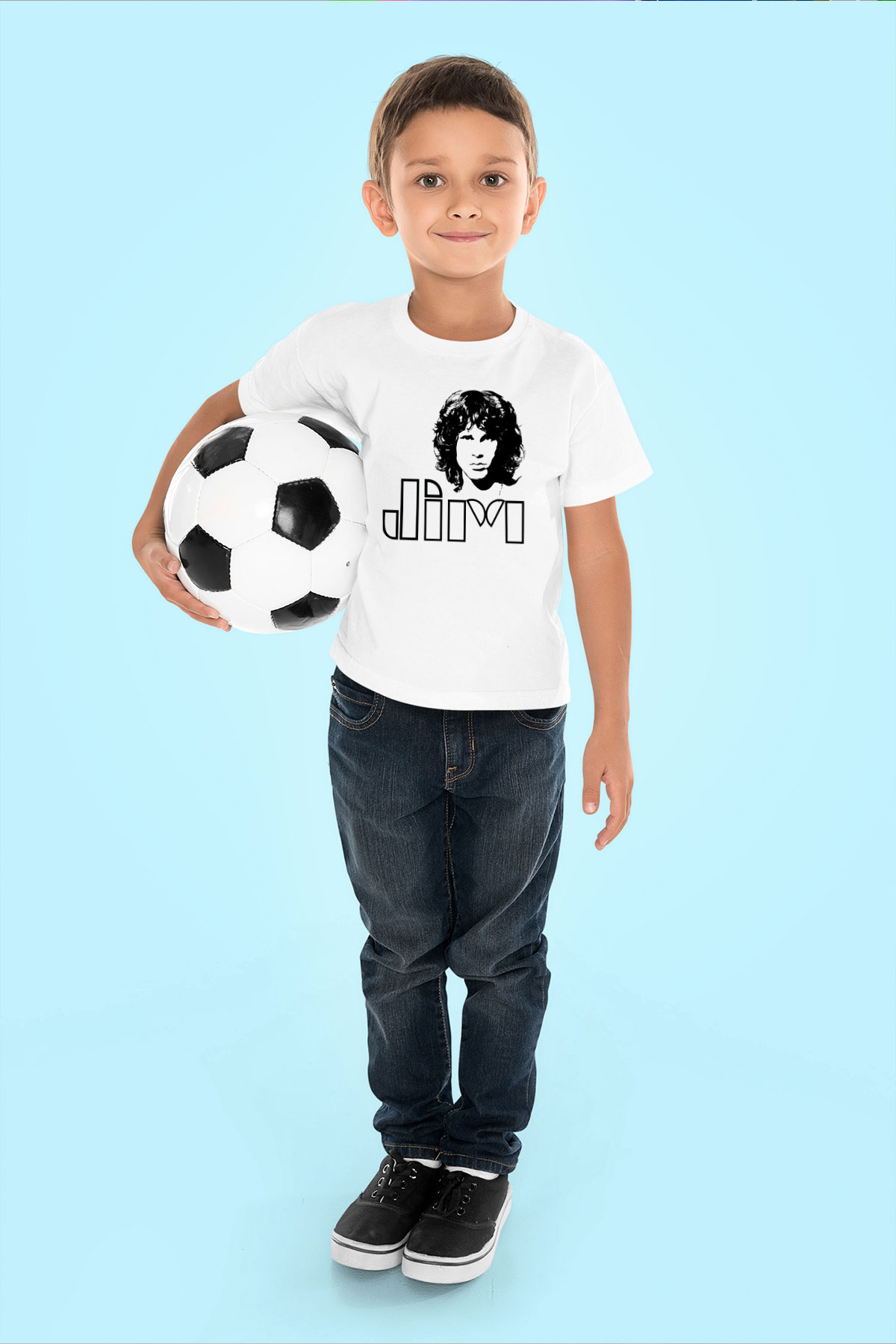 The Doors Beyaz Unisex Çocuk Tişört