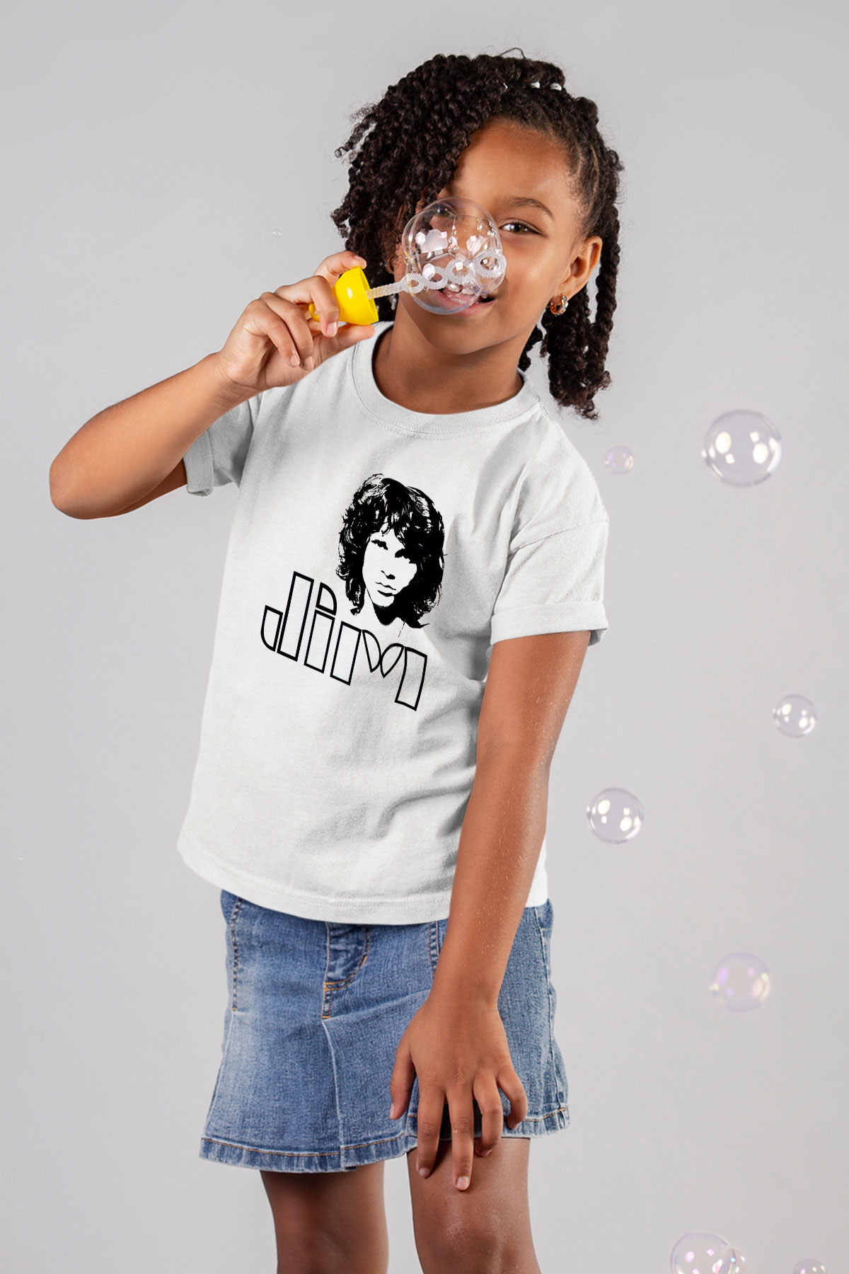 The Doors Beyaz Unisex Çocuk Tişört