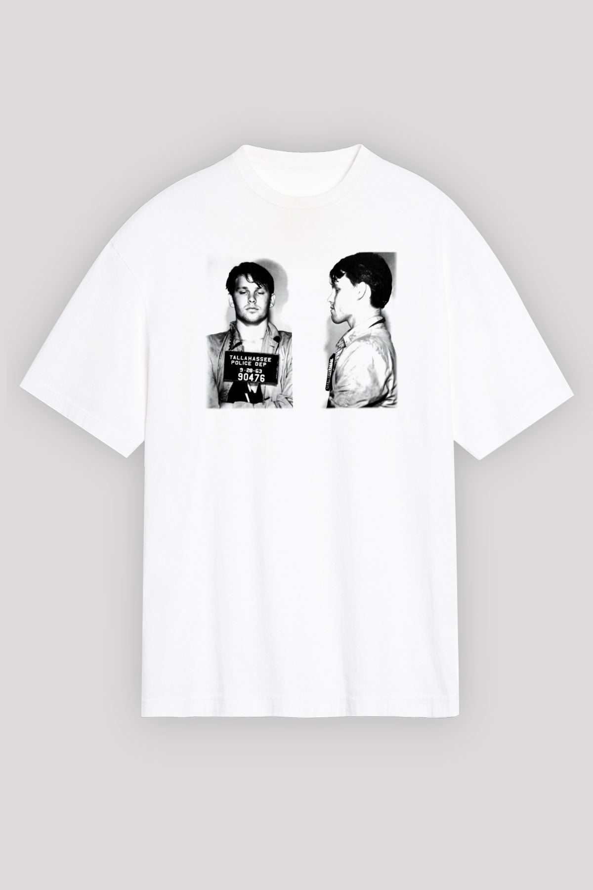The Doors Beyaz Unisex Oversize Tişört T-Shirt