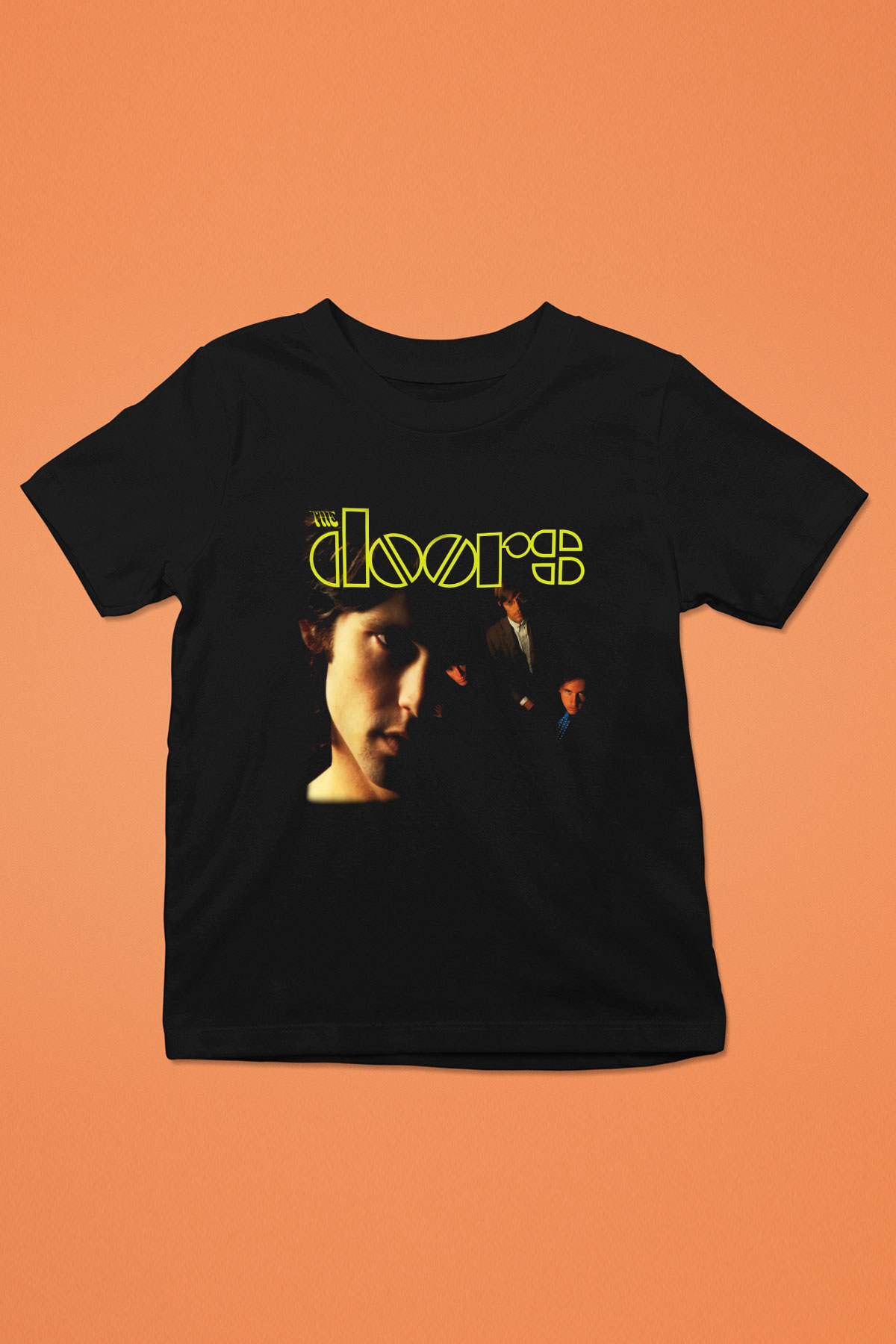 The Doors Siyah Unisex Çocuk Tişört