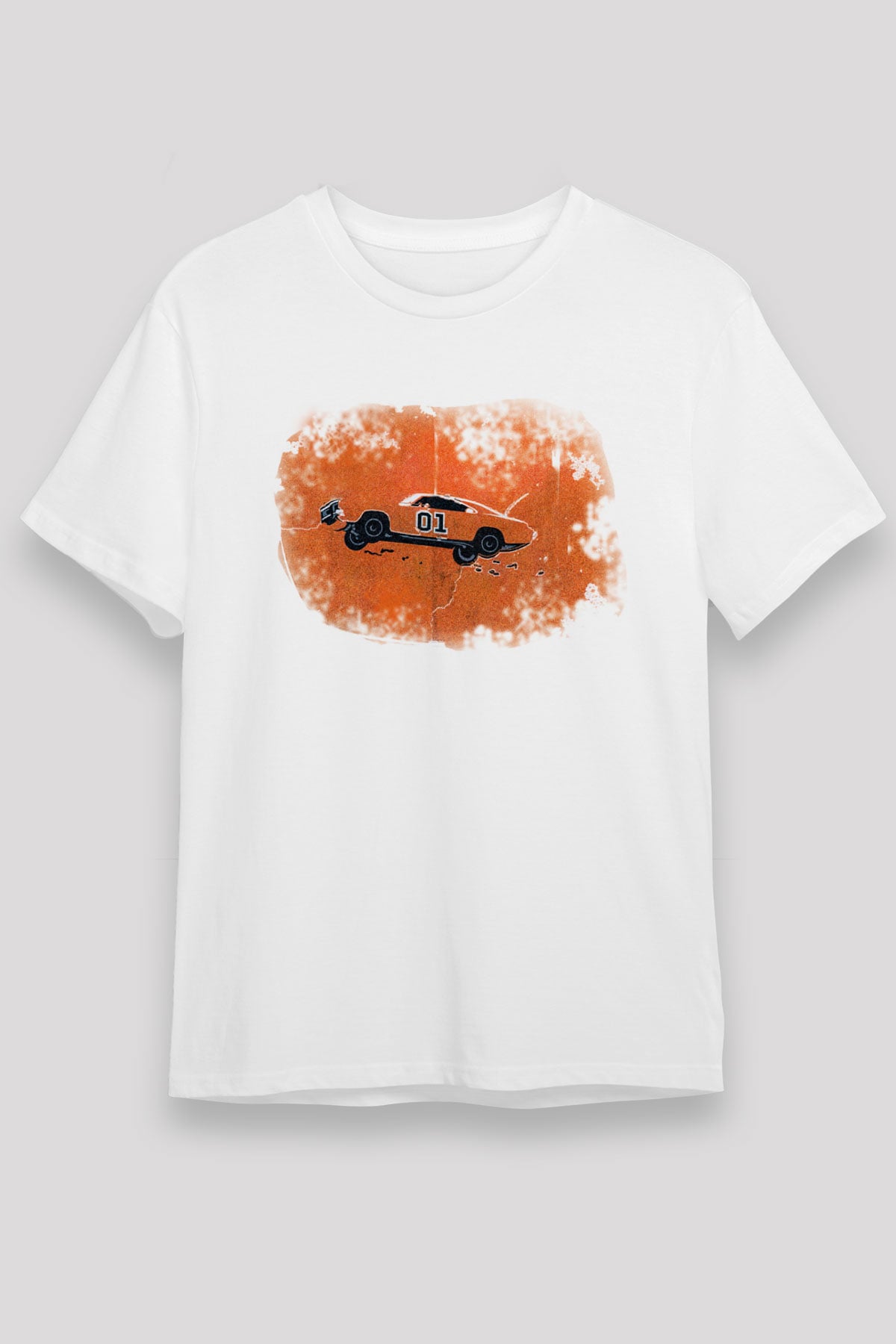 The Dukes of Hazzard Beyaz Unisex Tişört