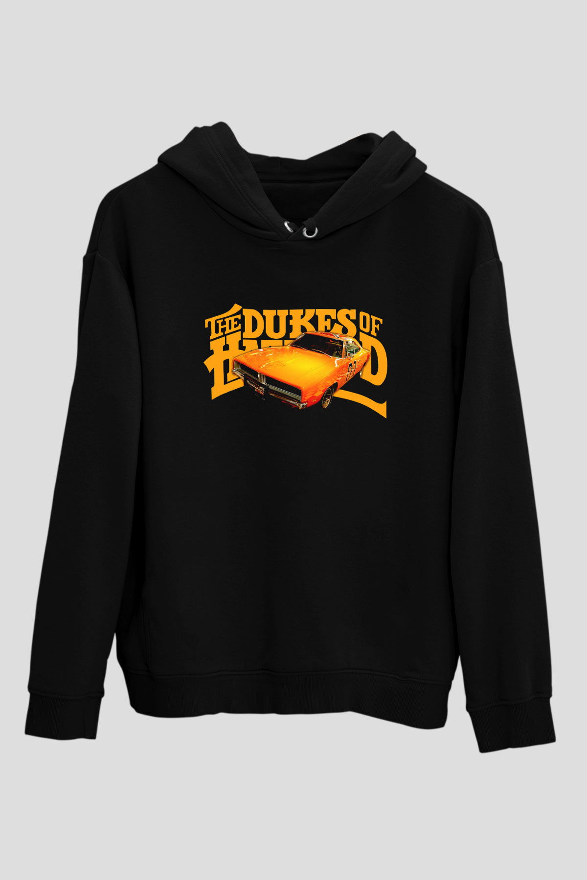 The Dukes of Hazzard Siyah Unisex Hoodie