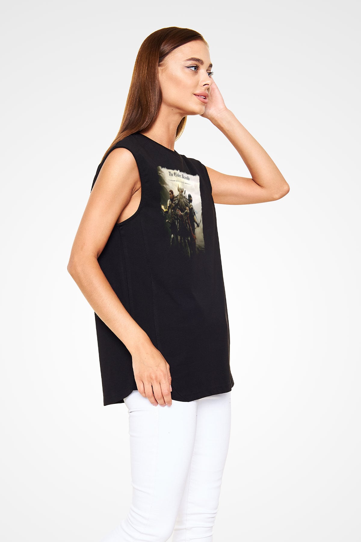 The Elder Scrolls Online Siyah Unisex Kolsuz Tişört