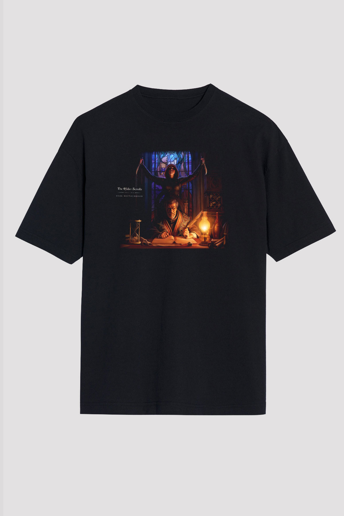 The Elder Scrolls Online Siyah Unisex Oversize Tişört T-Shirt