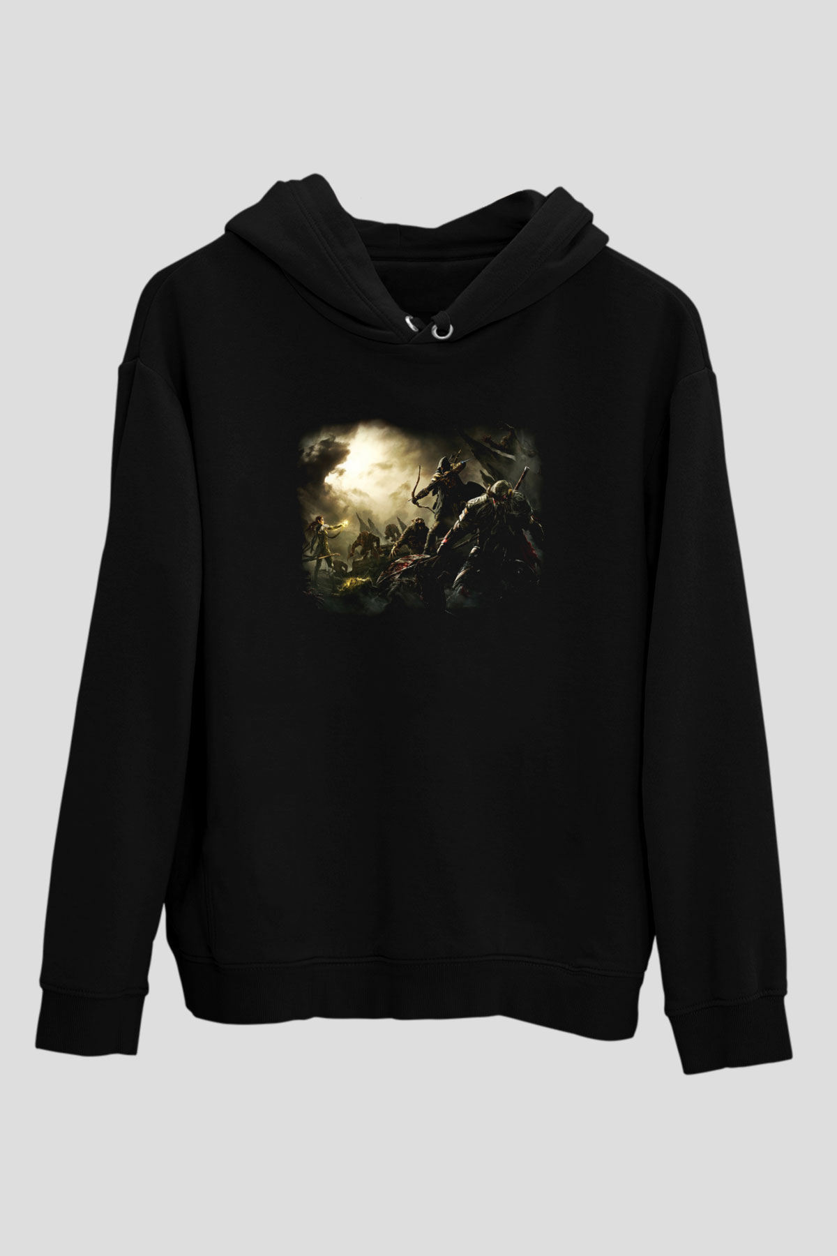 The Elder Scrolls Online Siyah Unisex Hoodie