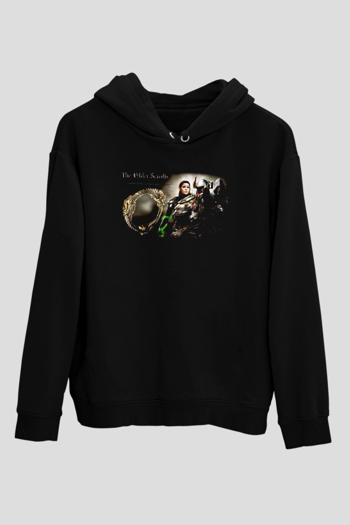 The Elder Scrolls Online Siyah Unisex Hoodie