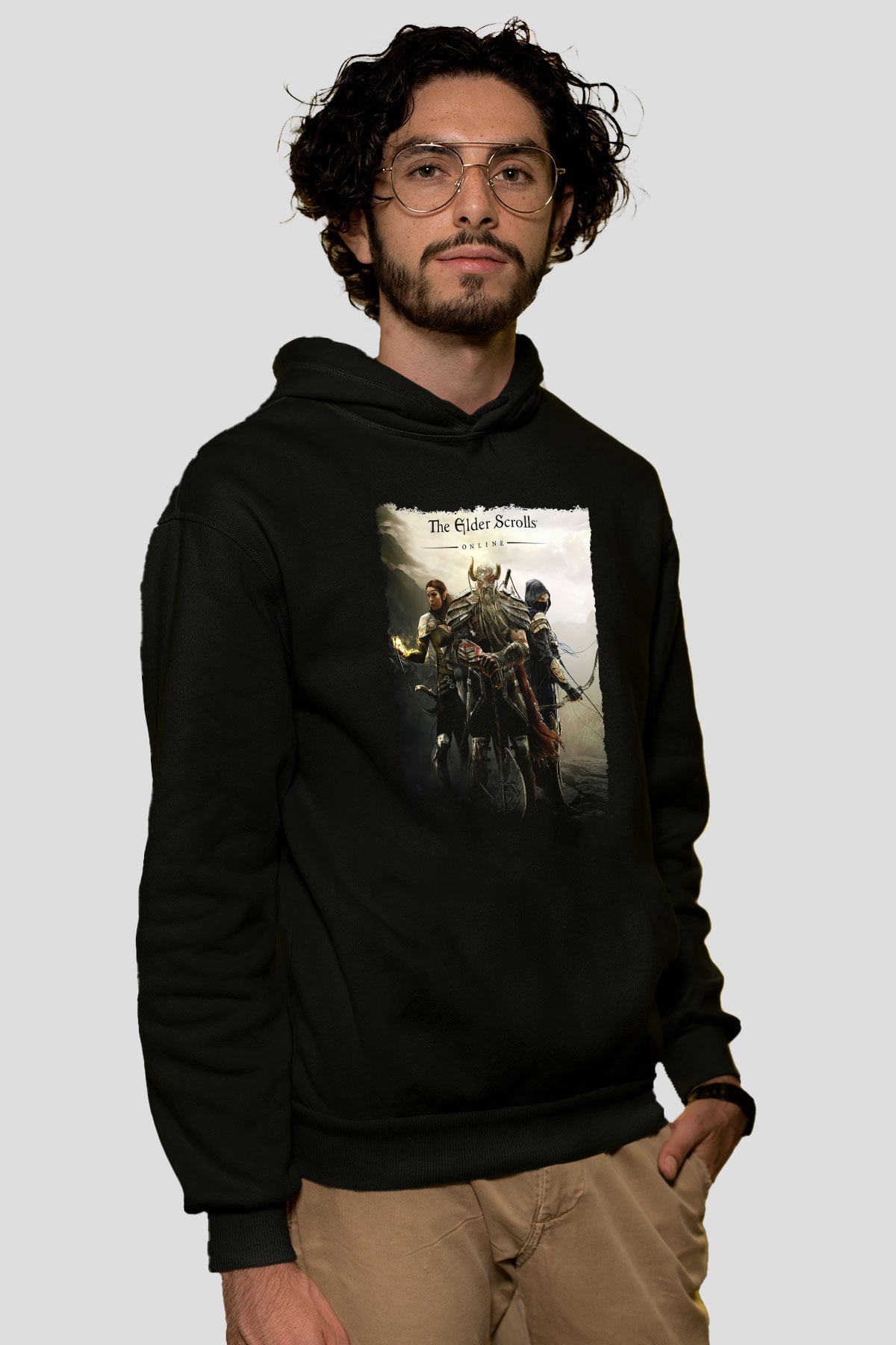 The Elder Scrolls Online Siyah Unisex Hoodie