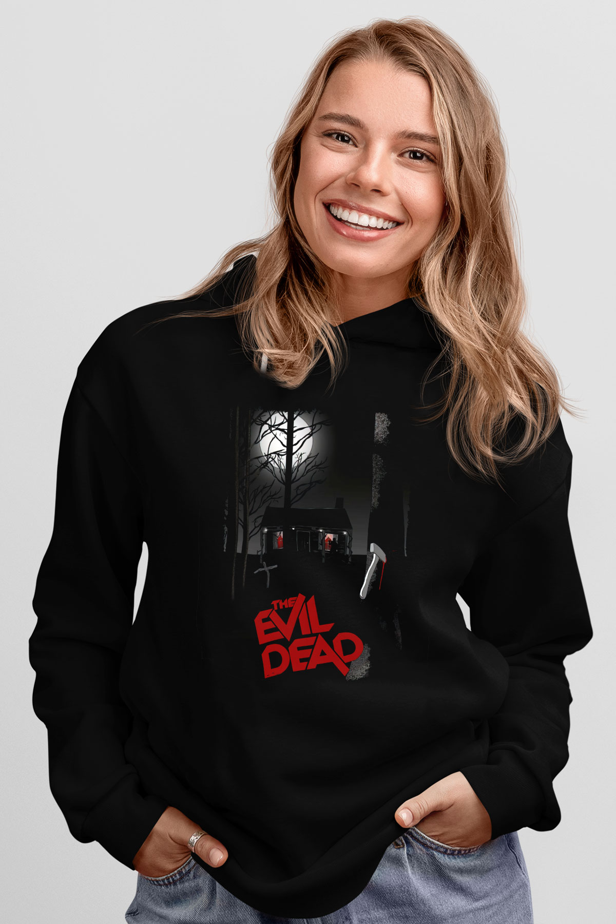 The Evil Dead Siyah Unisex Hoodie