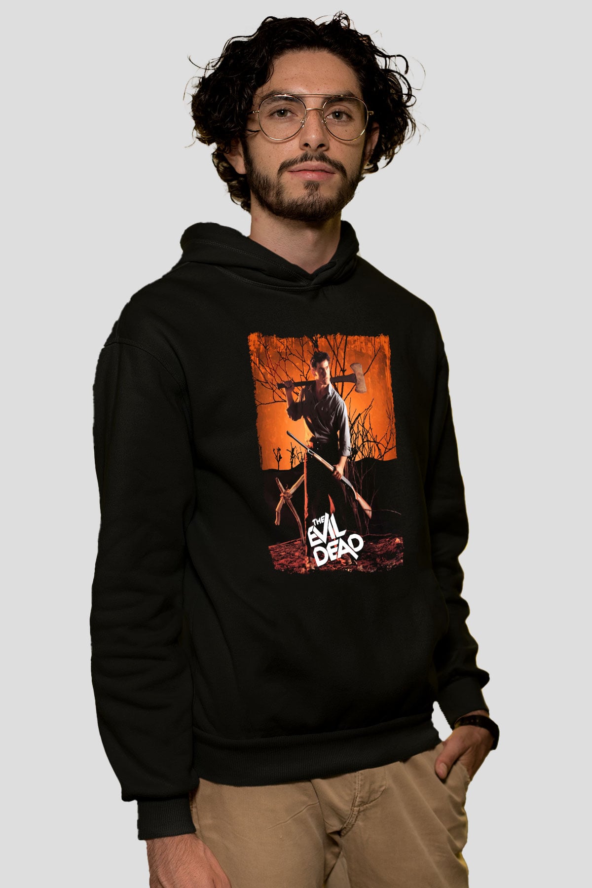 The Evil Dead Siyah Unisex Hoodie