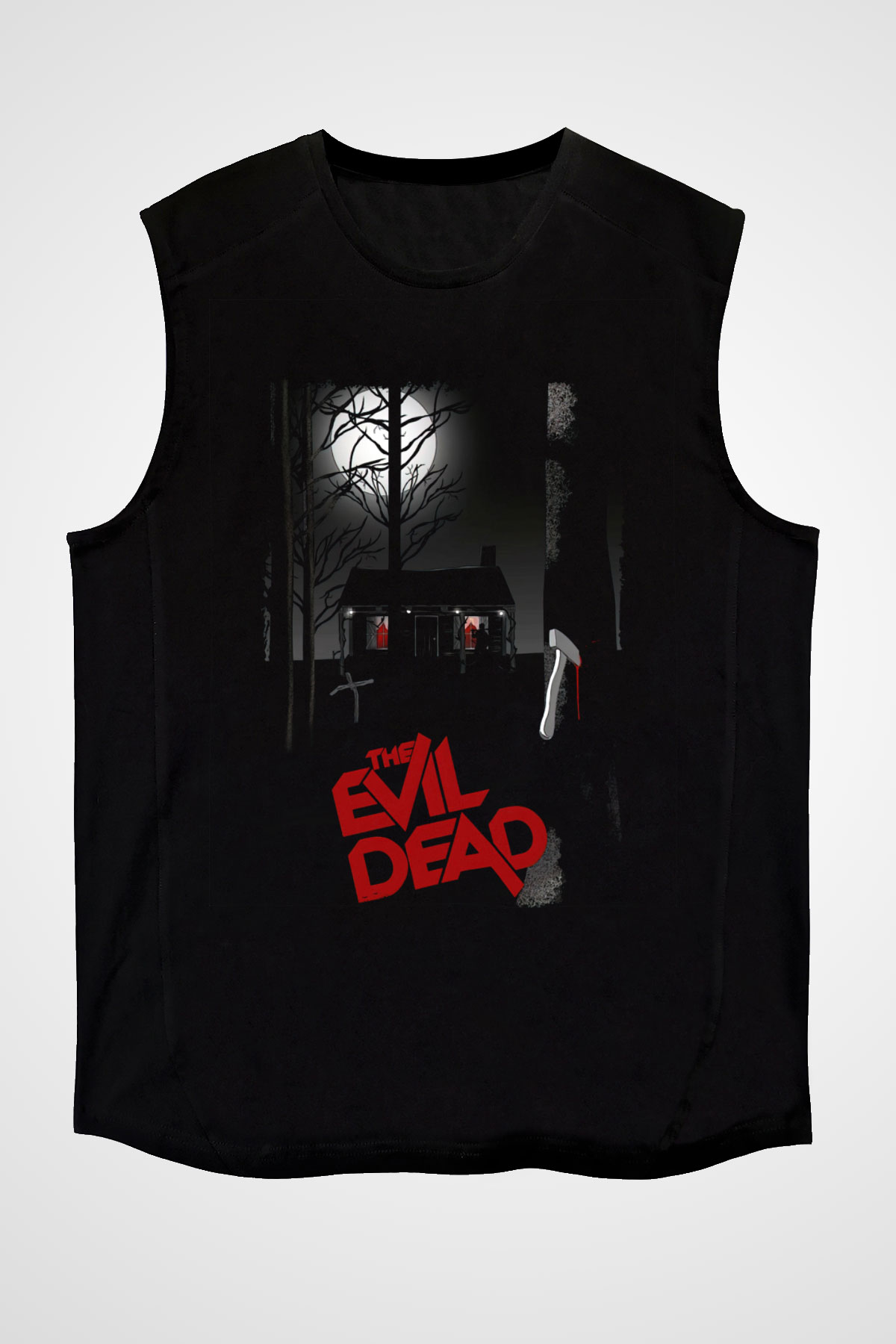 The Evil Dead Siyah Unisex Kolsuz Tişört
