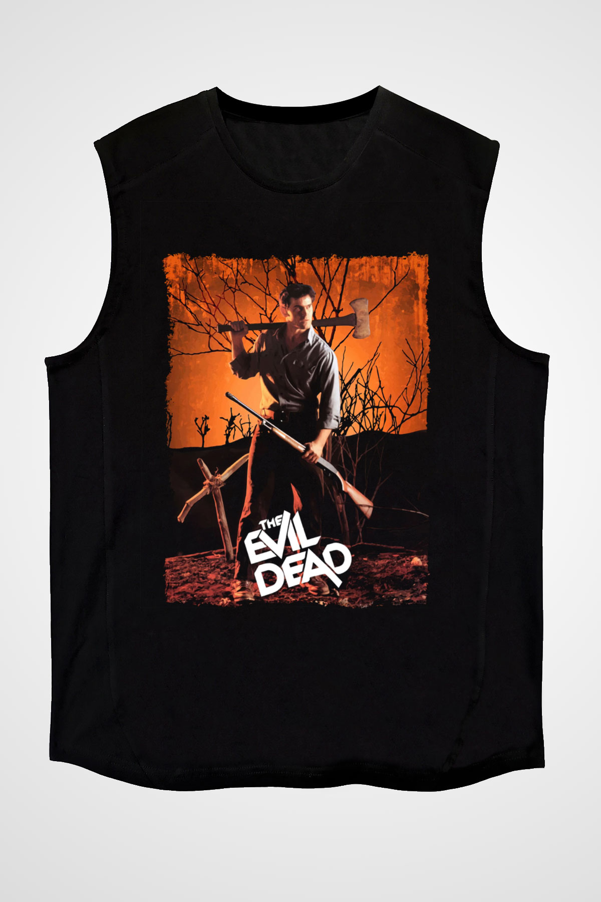 The Evil Dead Siyah Unisex Kolsuz Tişört