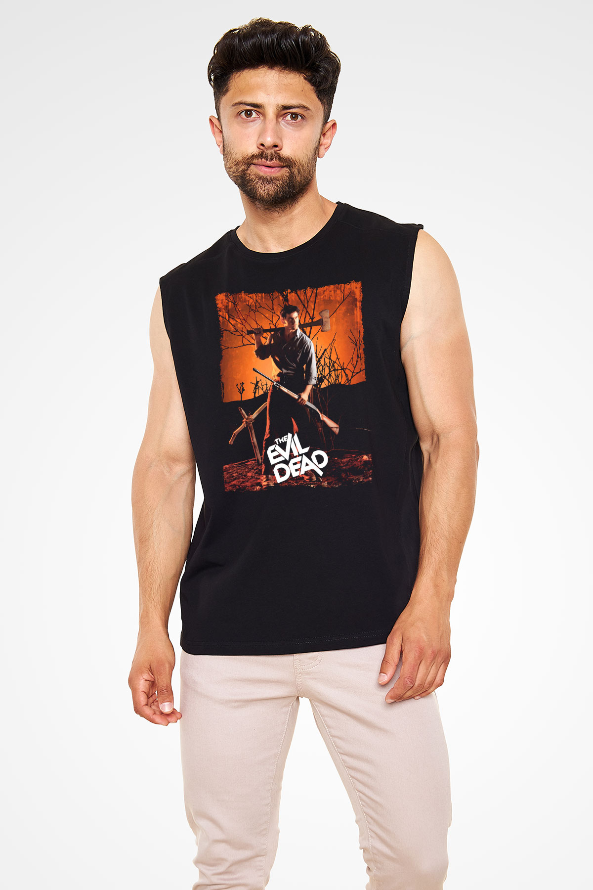 The Evil Dead Siyah Unisex Kolsuz Tişört
