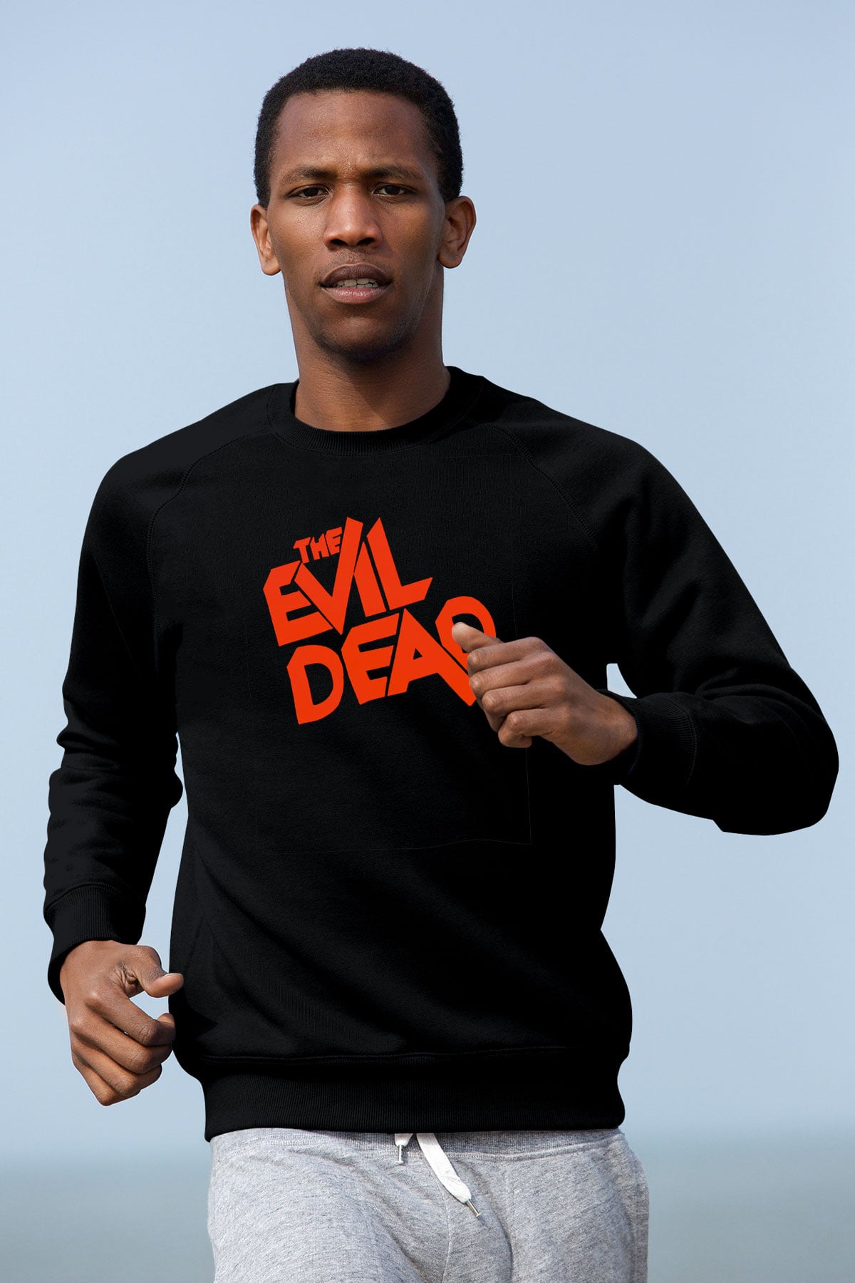 The Evil Dead Siyah Unisex Sweatshirt