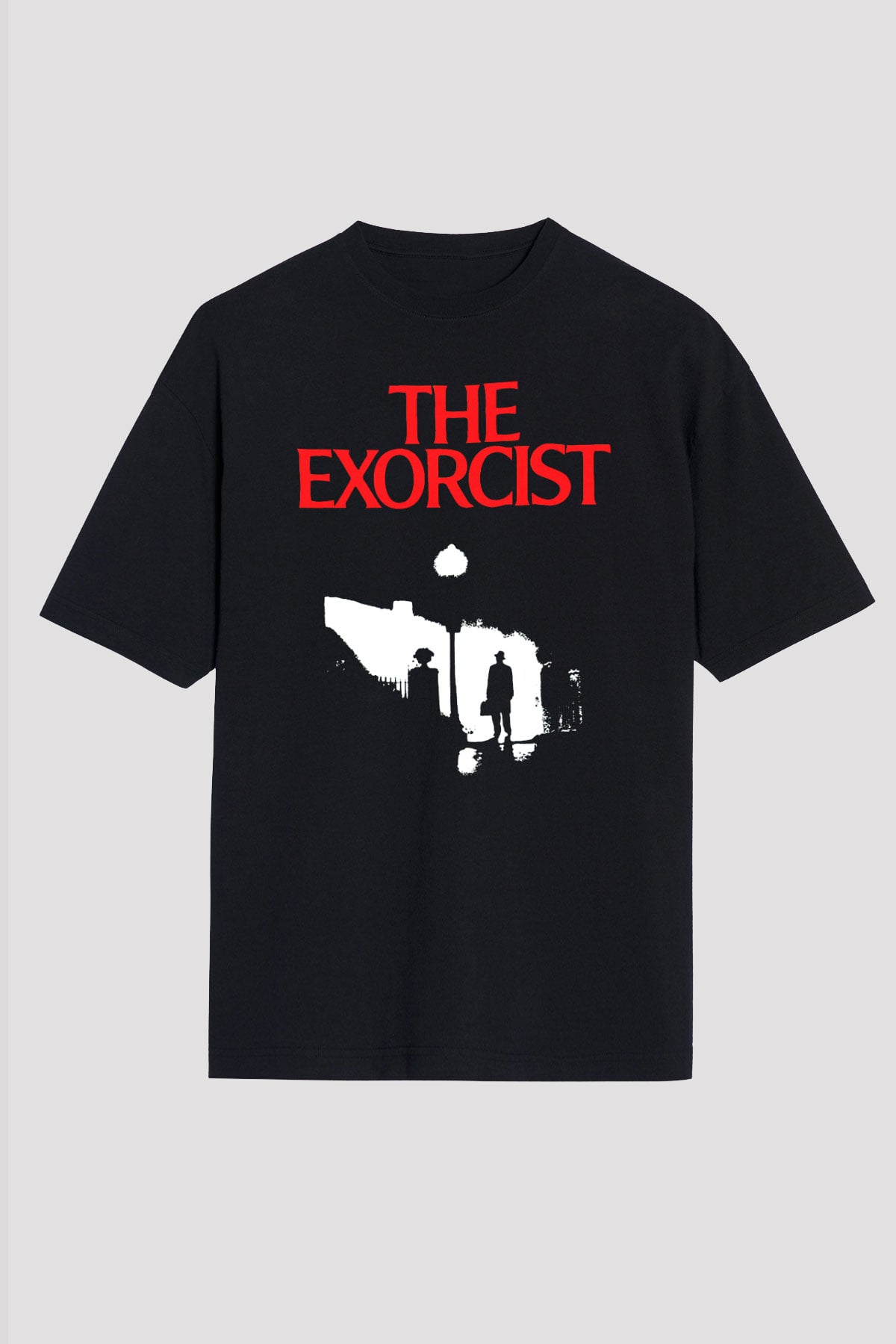 The Exorcist Siyah Oversize Tişört