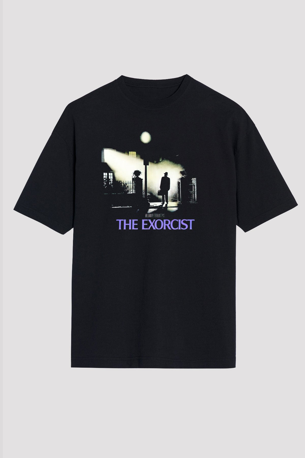 The Exorcist Siyah Oversize Tişört