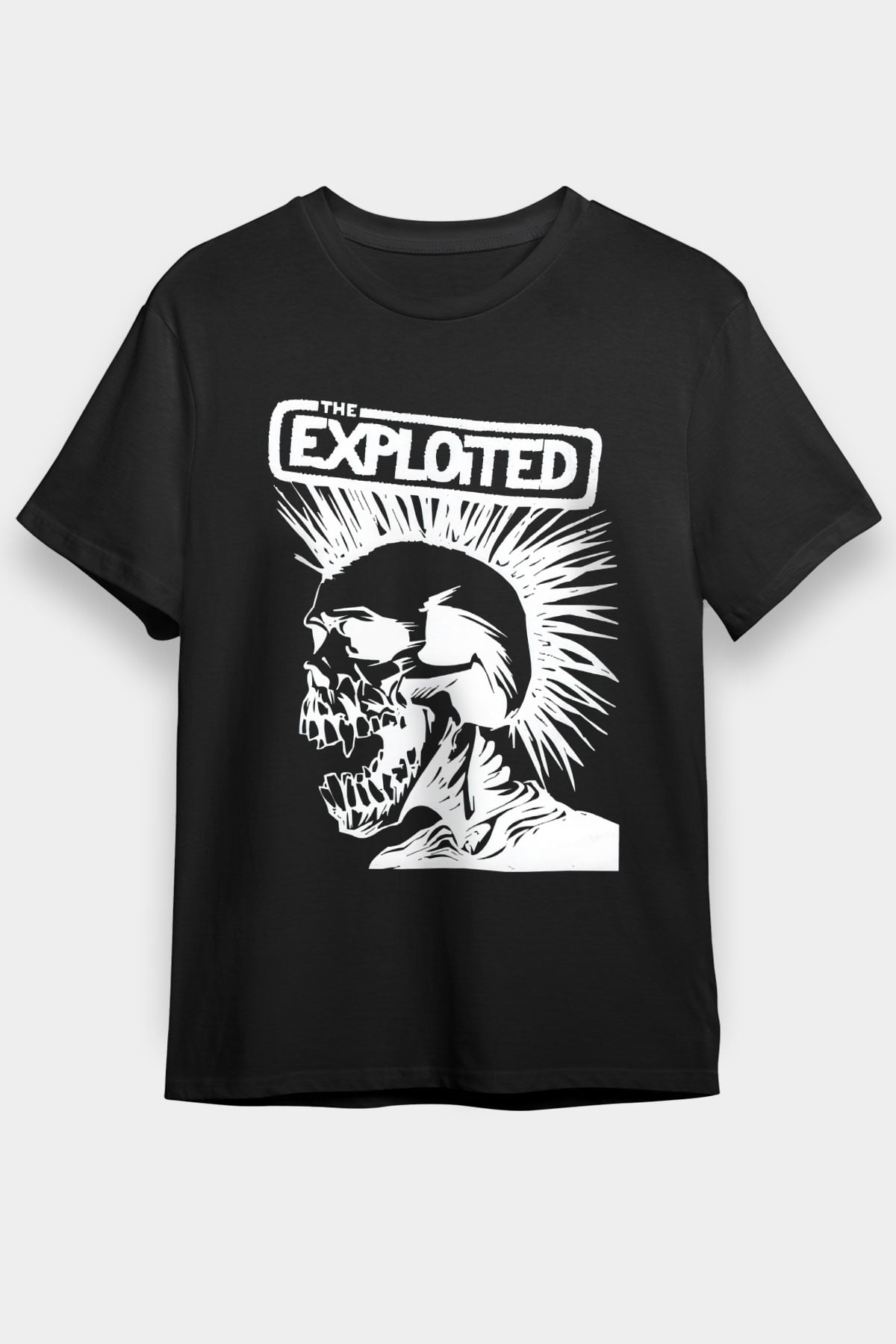 The Exploited Siyah Unisex Tişört T-Shirt - TişörtFabrikası