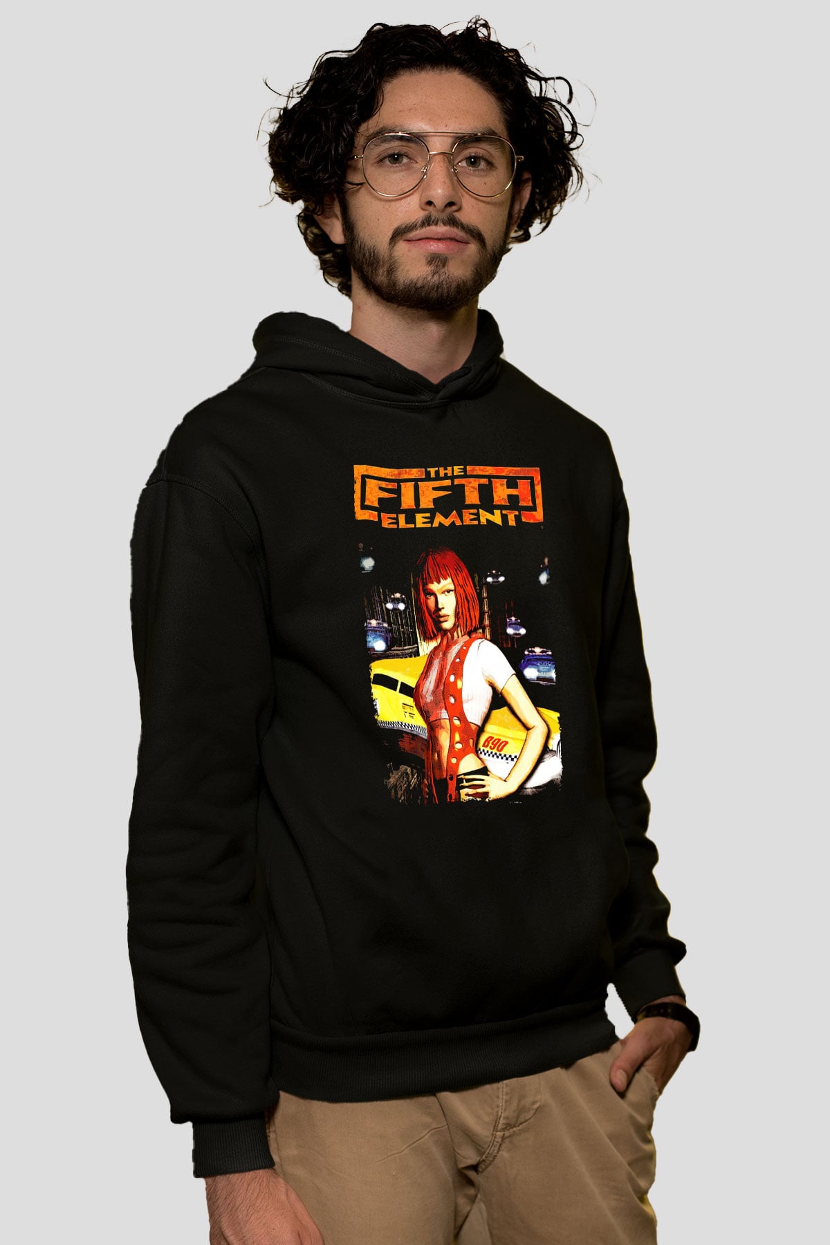 The Fifth Element Siyah Unisex Hoodie