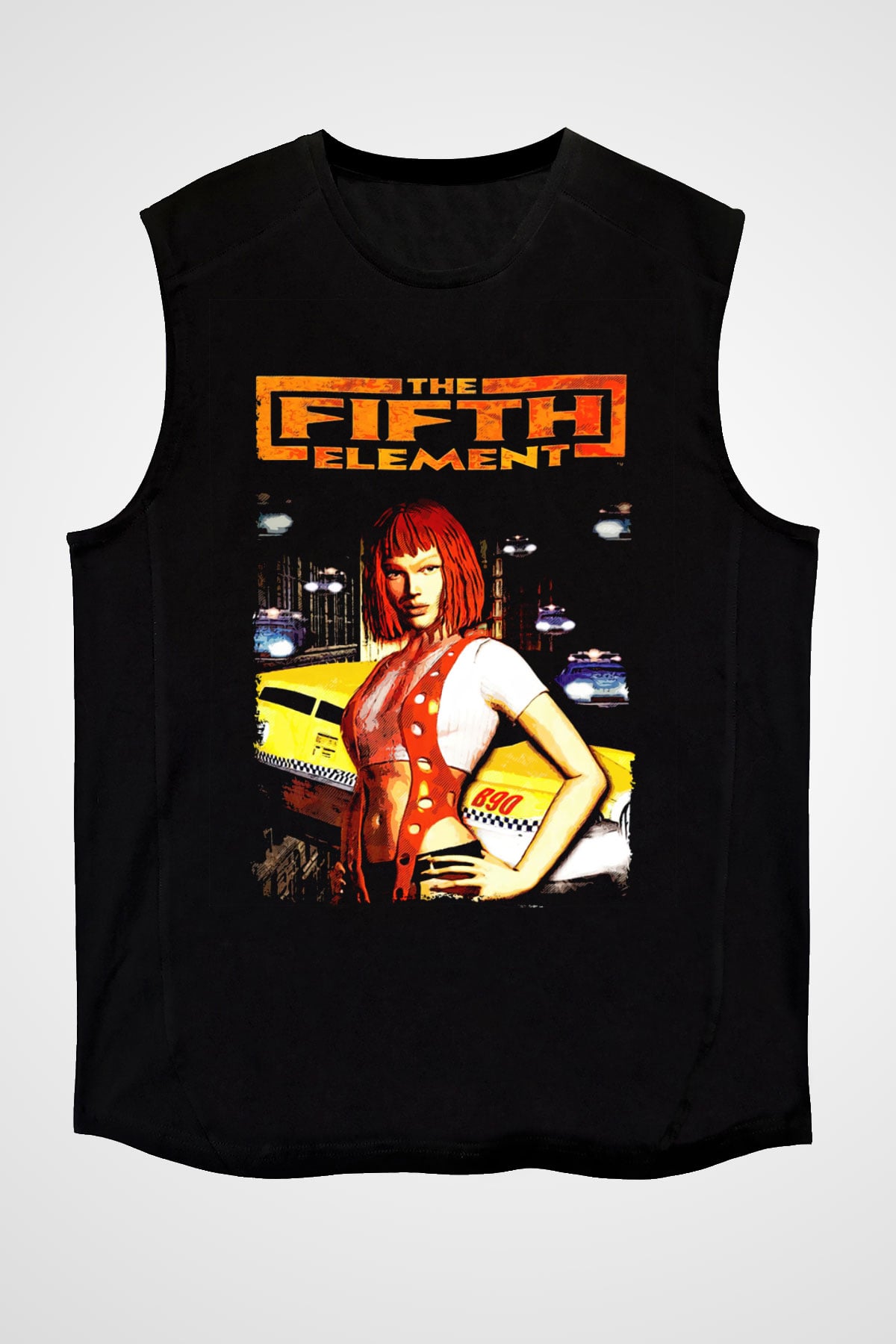 The Fifth Element Siyah Unisex  Kolsuz Tişört
