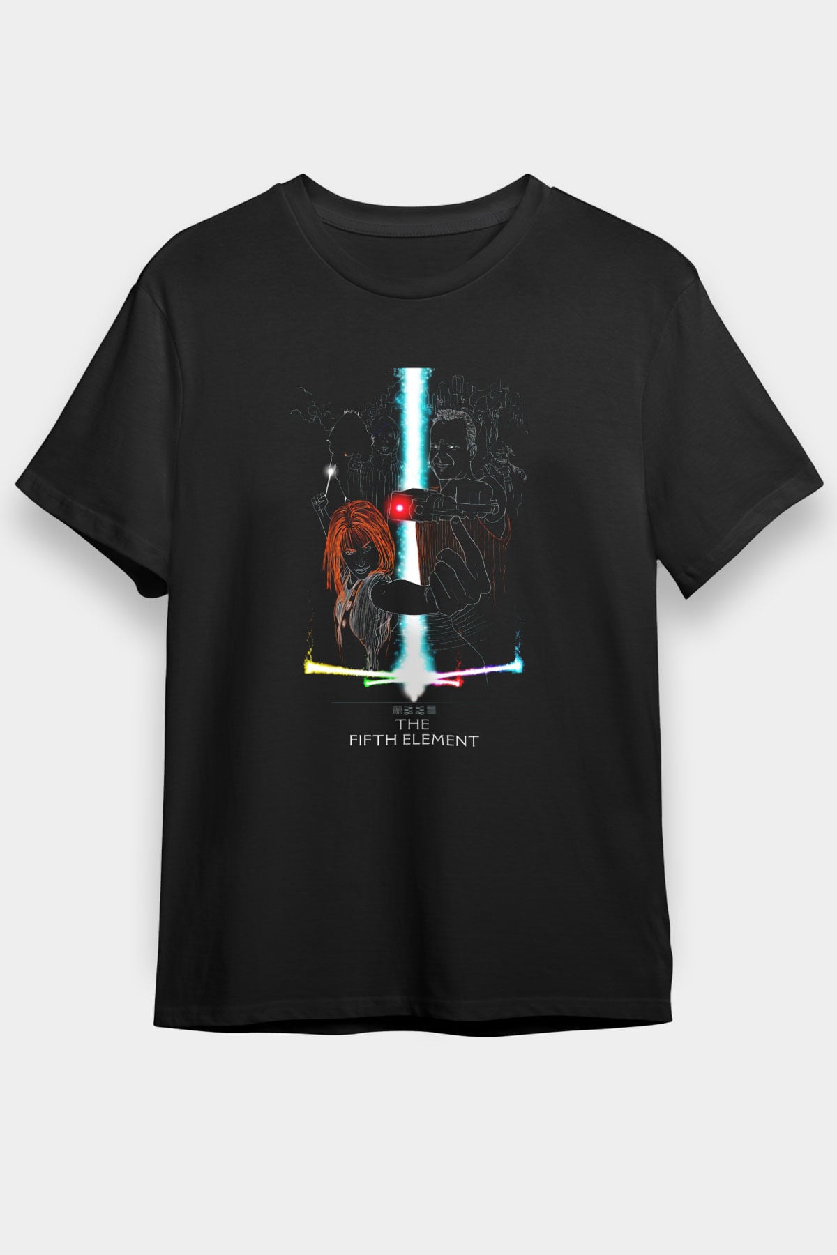 The Fifth Element Siyah Unisex Tişört